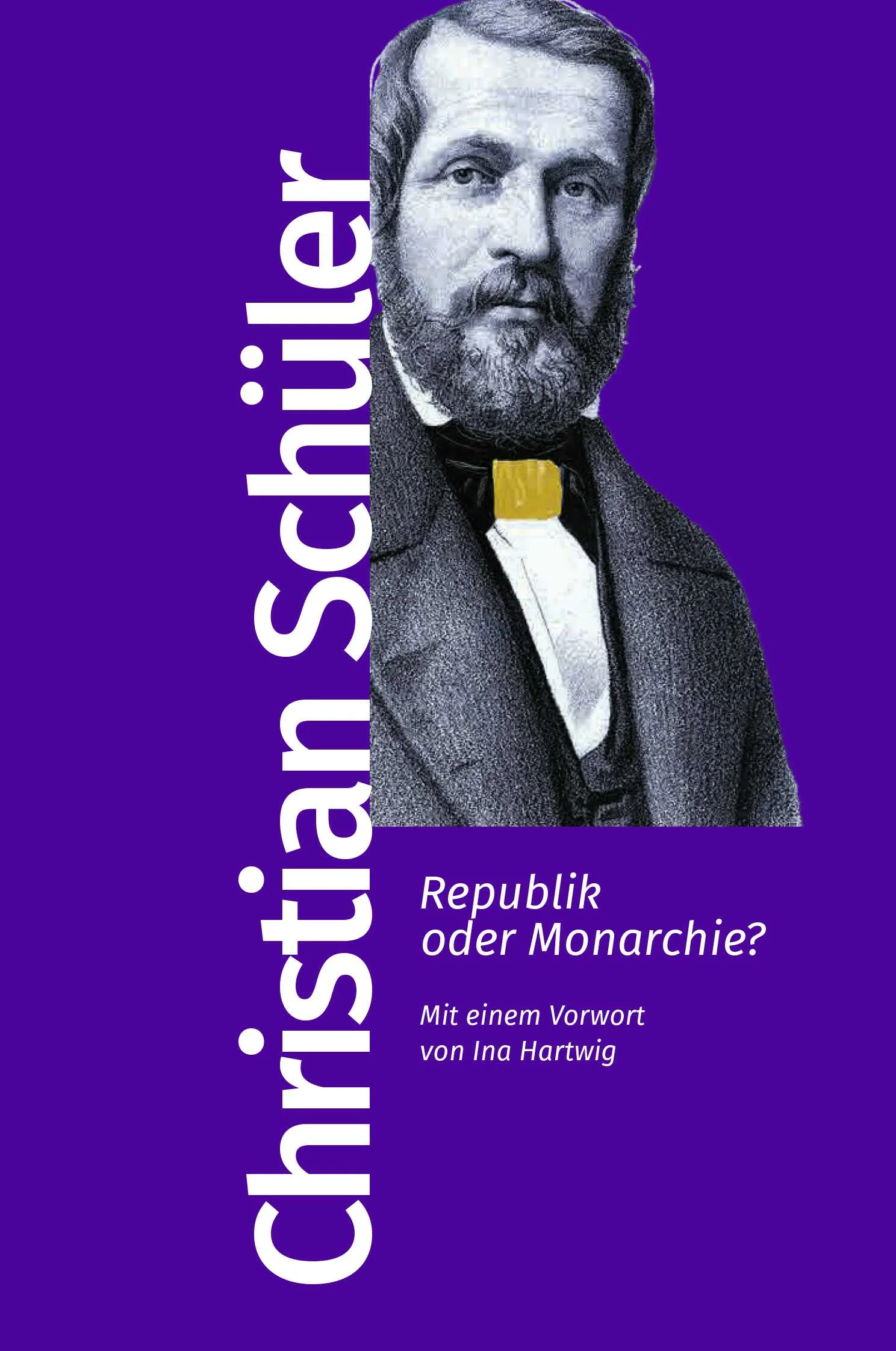 Der Jurist und Advokat im Staatsdienst Christian Gottlieb Schüler war kein Rebell, aber ein „bürgerlicher“ Demokrat reinsten Wassers. Seine privaten und öffentlichen Parlamentsberichte aus Frankfurt machten den Jenaer Abgeordneten zu einem kritischen Chronisten des ersten gesamtdeutschen Parlaments. Als führendes Mitglied im Verfassungsausschuss war er maßgeblich am Verfassungsentwurf der Nationalversammlung beteiligt, der bis heute den Kernbestand unseres Grundgesetzes ausmacht.