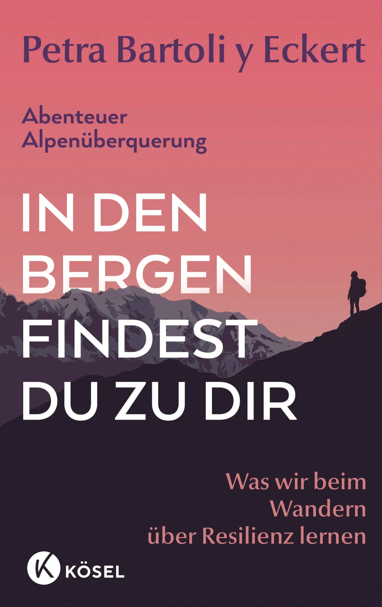 Was wir in den Bergen fürs Leben lernen„Einmal im Leben zu Fuß über die Alpen und sich dabei den Herausforderungen und Widrigkeiten stellen: Mit diesem Selbstversuch und durch Begegnungen mit Menschen, die besonders widerstandsfähig und lebensfroh sind, wollte ich herausfinden, wie Resilienz und innere Stärke möglich sind oder gelernt werden können. Gefunden habe ich beeindruckende Lebensgeschichten und viele Ideen dazu, was uns stark macht.“Wenn Petra Bartoli y Eckert zu sich kommen und den Kopf frei bekommen möchte, geht sie in die Natur – genau genommen geht sie in der Natur: Sie ist eine von Millionen Deutschen, die leidenschaftlich gerne wandern und die Ruhe in Bergen oder Wäldern ebenso genießen wie den Gleichklang ihrer Schritte auf kiesbedeckten Wegen. Für ihr großes Ziel, einmal zu Fuß die Alpen zu überqueren, wollte sie sich nicht nur körperlich, sondern auch mental vorbereiten. Deshalb hat sie Bergmenschen getroffen und nach ihren Rezepten für innere Stärke und Durchhaltevermögen befragt. Was sie dabei gelernt hat, hat ihr aber nicht nur beim Wandern geholfen: Sie begegnet den Höhen und Tiefen des Lebens insgesamt nun viel gelassener. Ausstattung: Mit zahlreichen Illustrationen