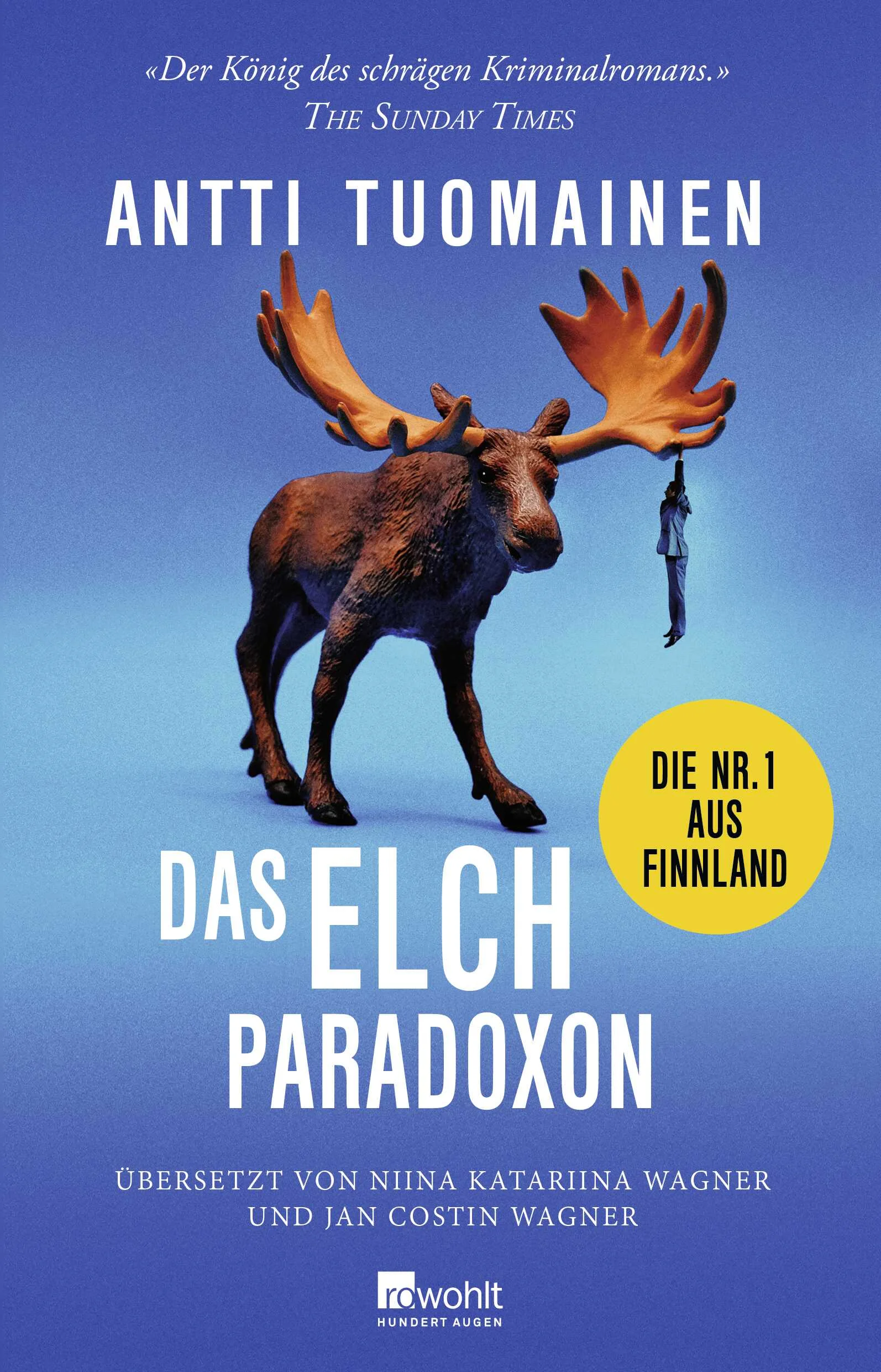 Tuomainens Romane sind wie die Filme von Aki Kaurismäki: spannend, tragisch, humorvoll und schräg.Versicherungsmathematiker Henri Koskinen hat gerade sein Leben und den ererbten Abenteuerpark wieder in Ordnung gebracht, als ein Mann aus seiner Vergangenheit auftaucht und alles auf den Kopf stellt. Und das ist nur eins von Henris Problemen. Warum will ihm die Finnische Spiele AG die versprochene Elchschanze nicht liefern, obwohl er dringend eine neue Attraktion für den Park braucht? Und da auch in seiner Beziehung mit Laura alles immer komplizierter wird, steht Henri vor einer Rechnung mit allzu vielen Unbekannten.