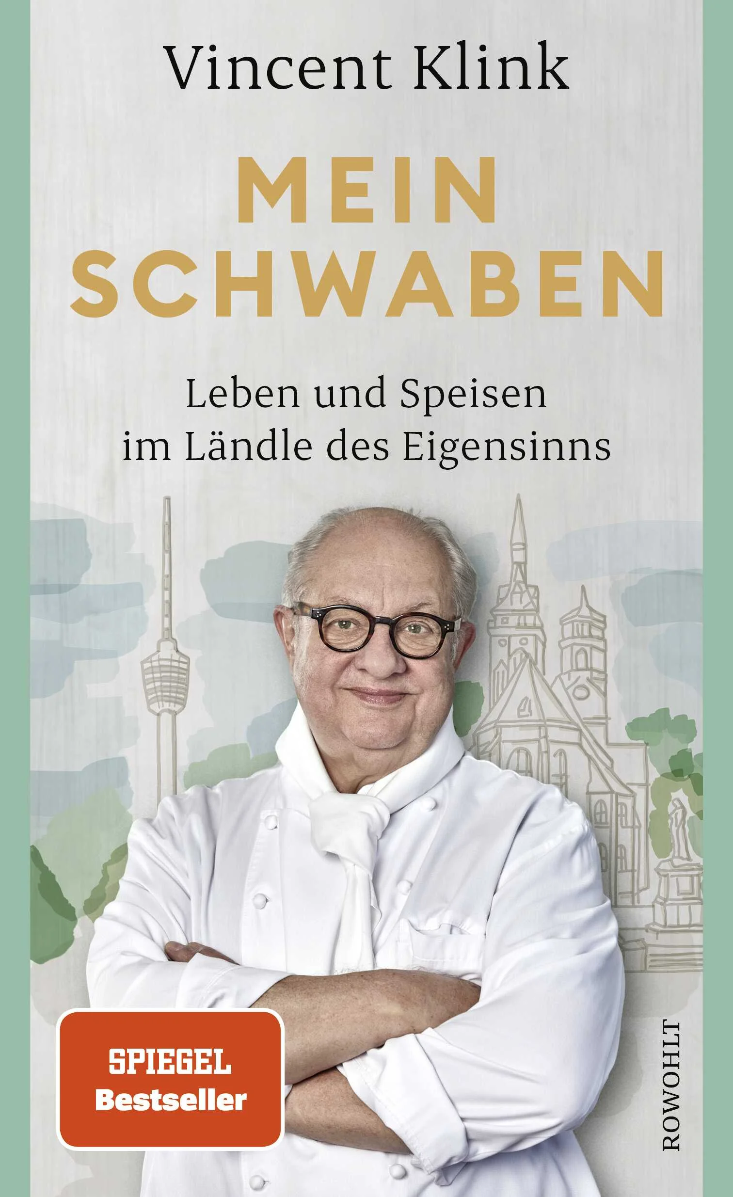 Vincent Klink porträtiert Schwaben – ein Heimspiel bei gutem Essen. Mit zahlreichen, handkolorierten Fotografien  Buttenhausen, Pfullingen, Biberach, Beutelsbach, Tiefenbronn, Lauffen am Neckar, Steinheim an der Murr – wer Schwaben verstehen will, der muss über die Lande fahren. Es sind die kleinen Ortschaften, die Flüsse und Täler, die Höhenzüge der Schwäbischen Alb und die vielen bürgerlichen Gasthäuser, die das Grundrauschen jener Kulturlandschaft erzeugen, die Vincent Klink in diesem Buch mit großer Begeisterung und dem ihm eigenen Sinn für Humor besingt.In kleinen und größeren Ausflügen durchstreift er seine Heimat innerhalb der Grenzen des alten Herzogtums, spaziert durch die Provinz und die Städte, durch Tübingen, Ulm und Stuttgart – das Zentrum der Schwabologie. Er trifft dabei auf ursteinzeitliche Löwenmenschen und schwäbische Tüftler der Gegenwart, präsentiert bekannte und weniger bekannte Künstler und Dichter, Erfinder und Protagonisten der schwäbischen Geschichte. Immer wieder kehrt er zur Stärkung in eine Wirtschaft ein und gibt Einblicke in die ebenso bodenständige wie köstliche Küche seiner Region – ein kulturelles und kulinarisches Heimspiel.«Schwäbischer Philosoph und Schaffer am Herd.» Stuttgarter Zeitung