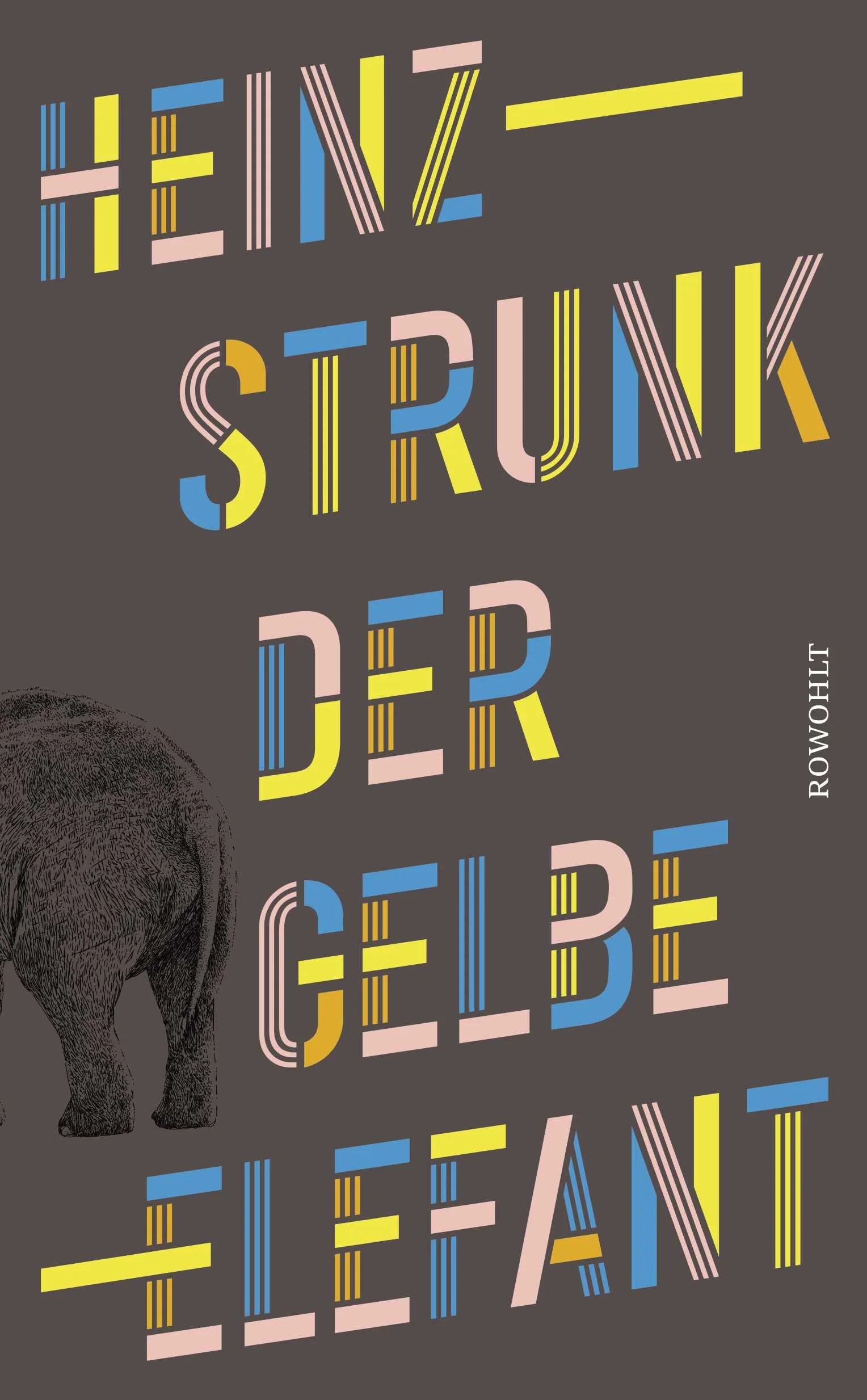 Die Welt von Heinz Strunk ist der unseren in vielem ähnlich. In “Der gelbe Elefant” schreibt er vom Alltäglichen, wo Überraschung, Wunder, Grauen lauert. Die Geschichten in diesem Buch erzählen von einer Seniorenorganisation namens «Freiwillig über die Klippe» und von einem Autoausflug in die Prähistorie. Ein Experte erlebt in der Sendung von Markus Lanz eine Katastrophe, ein Bauer in der Großstadt und ein Tourist bei der Thai-Massage am Strand. Manche der Texte klingen wie Zeitungsreportagen, manche wie Schauergeschichten, manche sind in Briefform, eine hat gar Bulletpoints. Aber immer sind sie originell, komisch, drastisch und unverwechselbar Heinz Strunk. «Der momentan anregendste Erzähler der deutschen Gegenwartsliteratur.» Spiegel Online