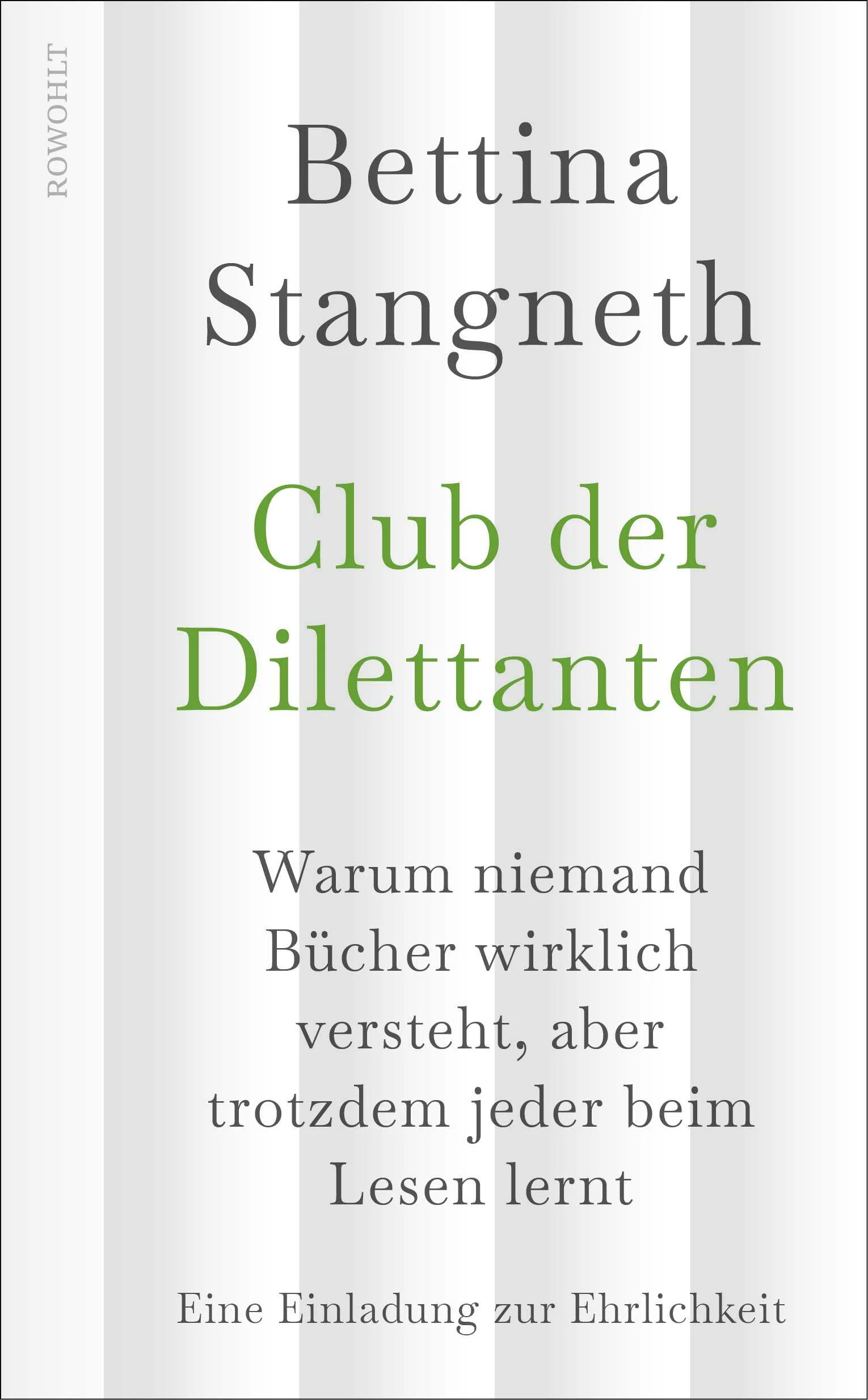 «Stangneth ist eine glänzende Schreiberin ... und eine elegante Denkerin.» DLFWenn die PISA-Studie wieder einmal mit dem Ergebnis Schlagzeilen macht, dass Kinder immer weniger lesen können, ist das Geschrei groß. Man könnte beinahe vergessen, was die Gemüter heutzutage doch offenbar viel mehr erschreckt: Leser, die nicht das Richtige lesen oder doch an Bücher geraten, die sie falsch verstehen könnten.In einer Zeit, in der Autoren unberechenbare Leser fast so sehr fürchten wie Redaktionen und Verlage jedes verfängliche Wort und sogar über Beipackzettel für Klassiker nachdenken, die man nicht einfach umschreiben kann, muss die ketzerische Frage gestellt werden: Wie konnte man je darauf kommen, dass ausgerechnet Lesenkönnen zum Ideal des mündigen Bürgers gehört, wenn Bücher so gefährlich sind, dass sie sogar zum Risiko für die Demokratie werden können? Warum genau hat unsere Kultur so großen Wert darauf legt, dass Kinder überhaupt lesen lernen?Genau das fragt die Philosophin Bettina Stangneth und gibt eine überraschende Antwort: Wir sind nicht ehrlich zueinander, wenn wir vom Lesen sprechen. Statt vor falschen Büchern zu warnen, sollten wir davon erzählen, was Lesen wirklich ist und wie man jedes Buch mit Gewinn lesen kann. Nämlich nicht eingeschüchtert. Sondern vor allem habgierig – wie die Philosophen.