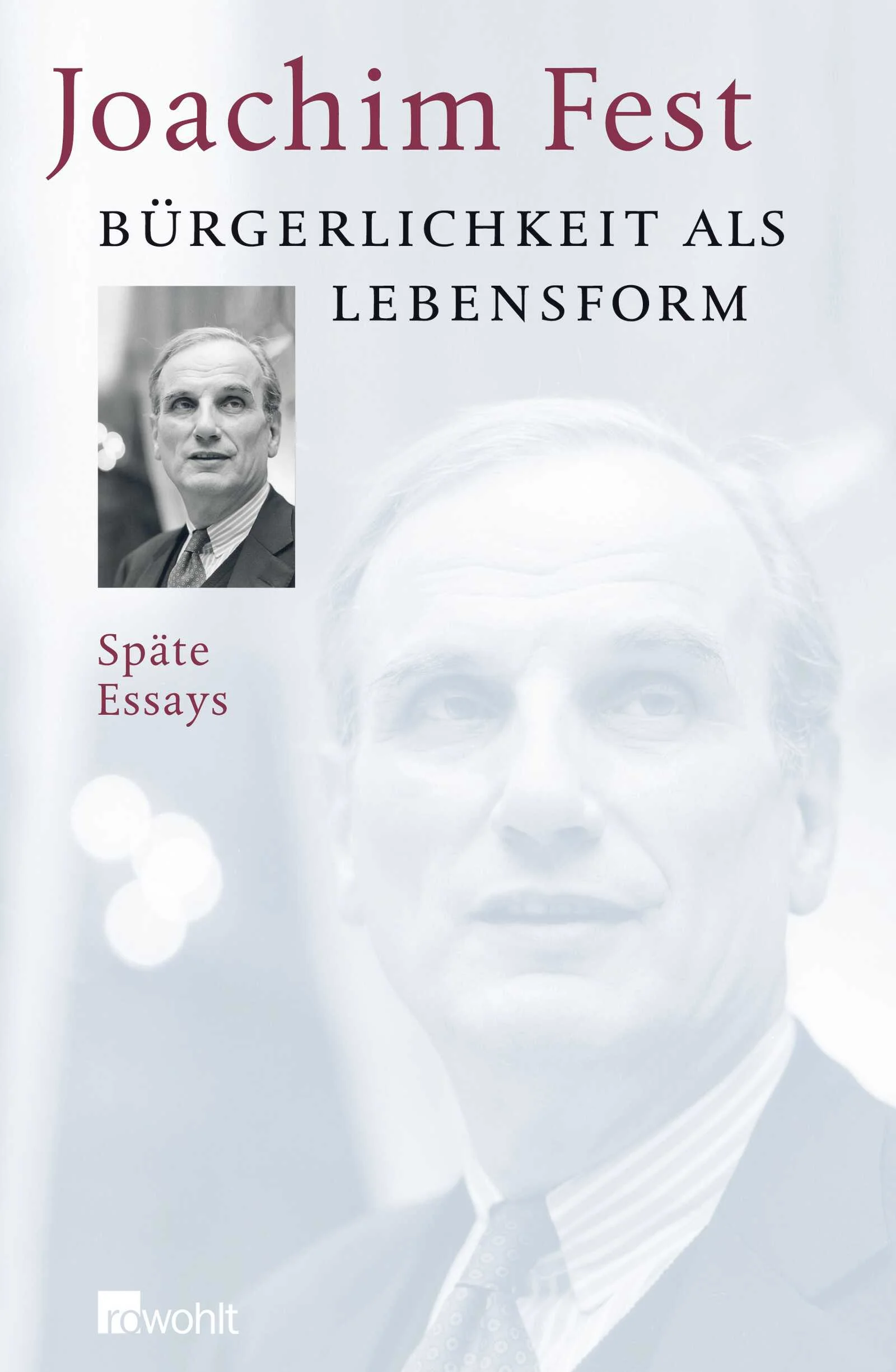 Vermächtnis eines großen PublizistenJoachim Fests brillante Essays zeigen die thematische Bandbreite des begnadeten Stilisten: vom Dritten Reich und Problemen der Geschichtsschreibung über das Verhältnis der Intellektuellen zur Politik bis hin zu Literatur und Kunst.