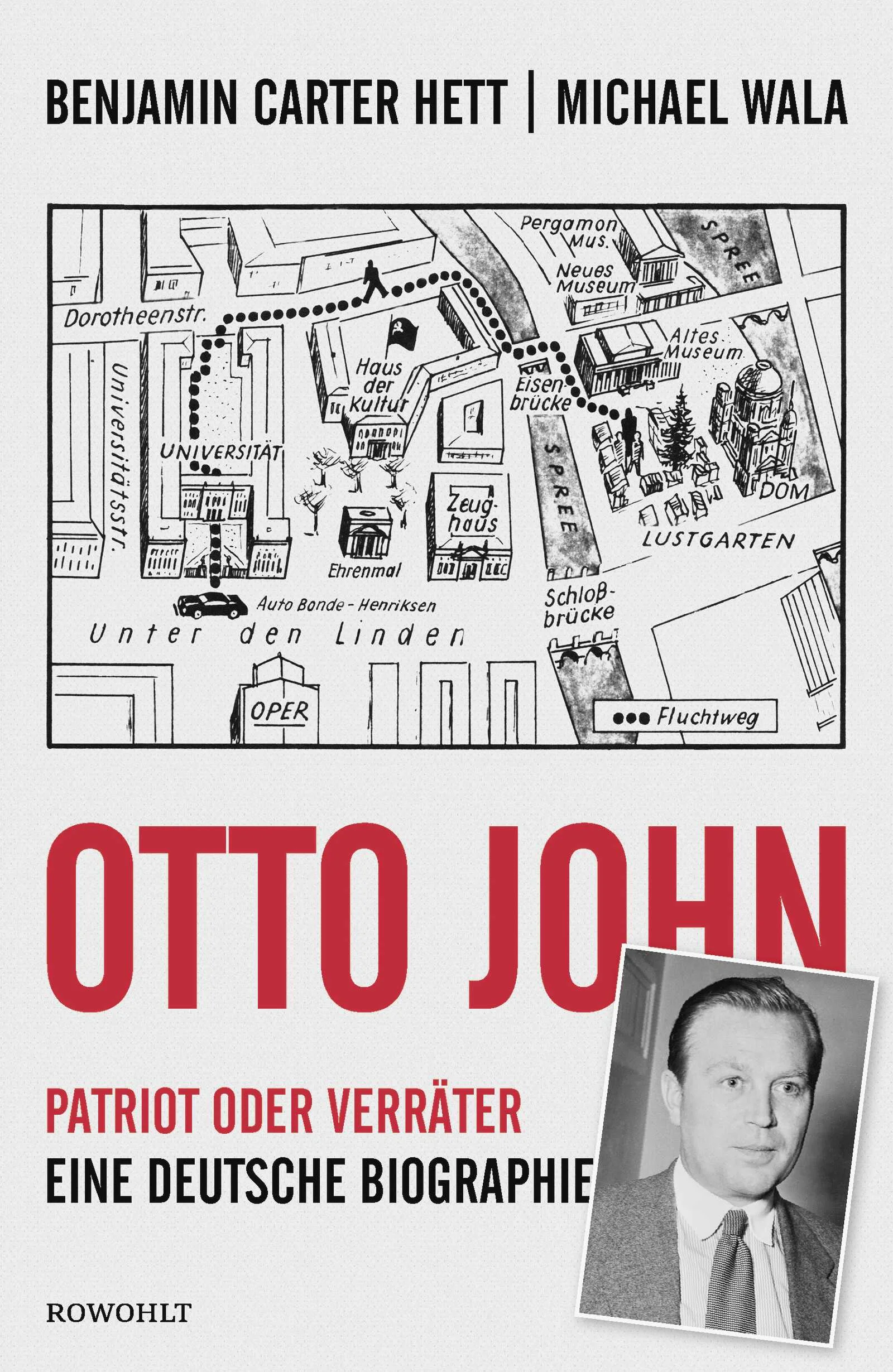 Am 20. Juli 1954 taucht der Präsident des Bundesamtes für Verfassungsschutz in Ost-Berlin auf. Siebzehn Monate später kehrt Otto John in den Westen zurück und wird sofort als Überläufer verhaftet. Bis heute ist ungeklärt, ob John freiwillig in die DDR gegangen ist und dort Geheimnisverrat begangen hat. Benjamin Hett und Michael Wala schreiben die erste Biographie eines Mannes, der im Nationalsozialismus Teil des Widerstands war und in der Nachkriegszeit in Deutschland Karriere machte. Der Fall, ein spannender Spionagethriller aus dem Kalten Krieg, markiert gleichzeitig eine historische Wegmarke für das Land.