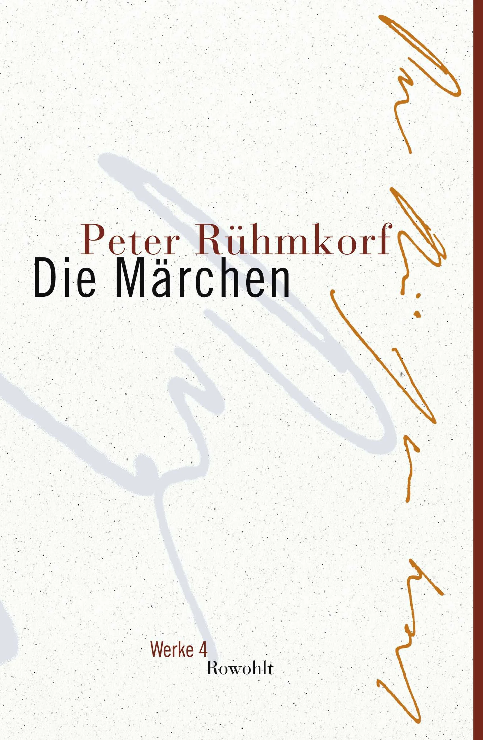Peter Rühmkorfs Märchen gehören zu den ambitioniertesten Experimenten mit dieser Gattung in der Moderne. Dennoch sind sie gegenüber dem lyrischen und essayistischen Œuvre lange als spielerisches Nebenwerk vernachlässigt und unterschätzt worden. Der vierte Band der Werkausgabe bietet nun Gelegenheit, das Versäumte nachzuholen. Neben dem kleinen Märchenroman 