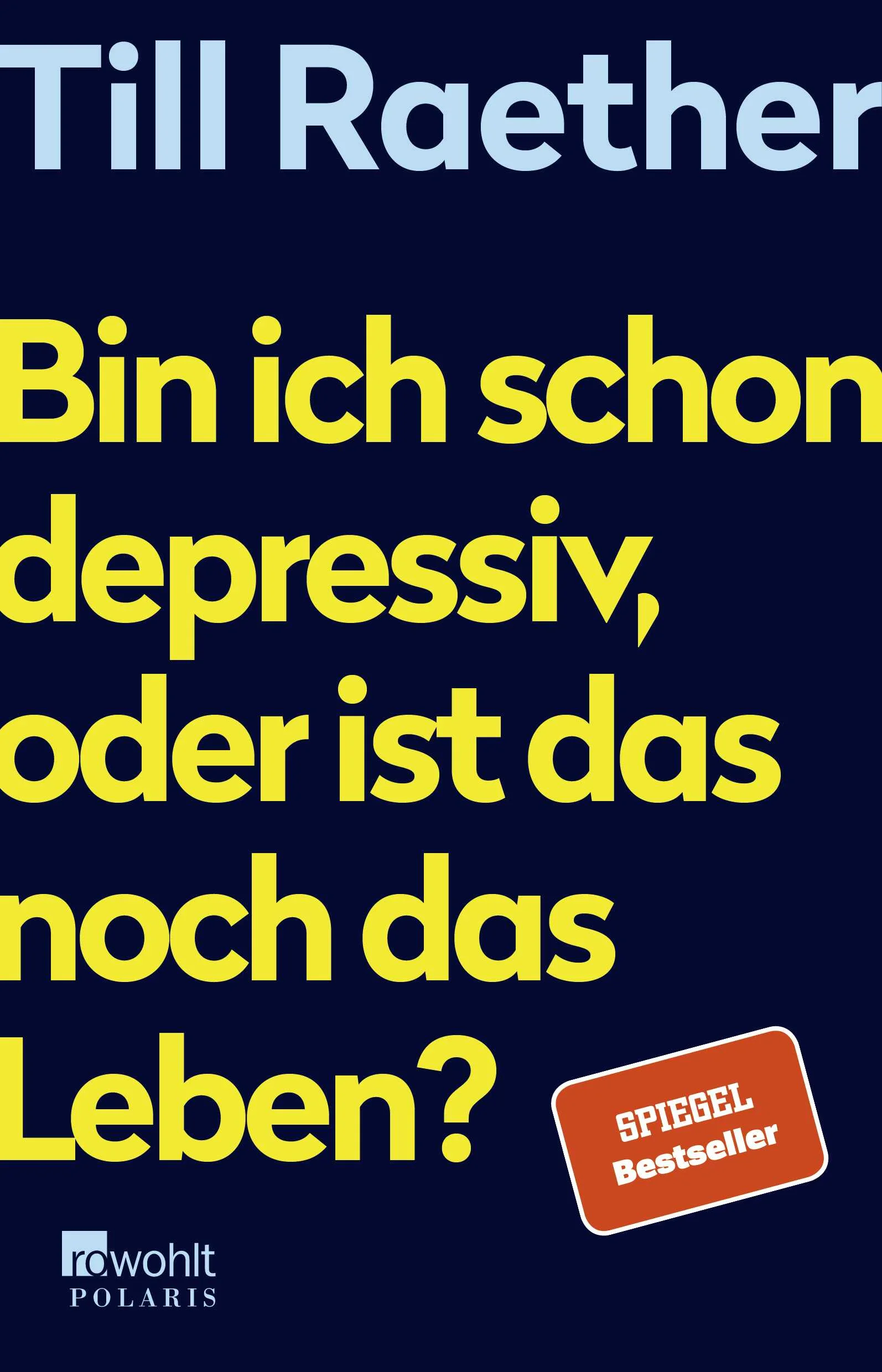 Depression kann alle treffen, und oft ist sie schwer zu erkennen. Till Raether war in seinem Leben oft traurig und erschöpft – immer wieder, über Wochen. Und ebenso oft stellte er sich die Frage, ob das nun eine Depression sei, oder ob ihn einfach nur das normale, graue Leben beutelte. In seinem Buch erzählt Till Raether offen über eine Krankheit, mit der er seit vielen Jahren lebt und die er häufig mit großem Energieaufwand zu überspielen versuchte. Er schreibt über seine Jagd nach Anerkennung, seine Hilflosigkeit und Überforderung und den dauernden Gedanken, dass er sich doch einfach nur zusammenreißen müsste – und über den Zusammenbruch. Ein ehrliches, warmes Buch über eine Lebenssituation, die vielen Menschen vertraut ist.