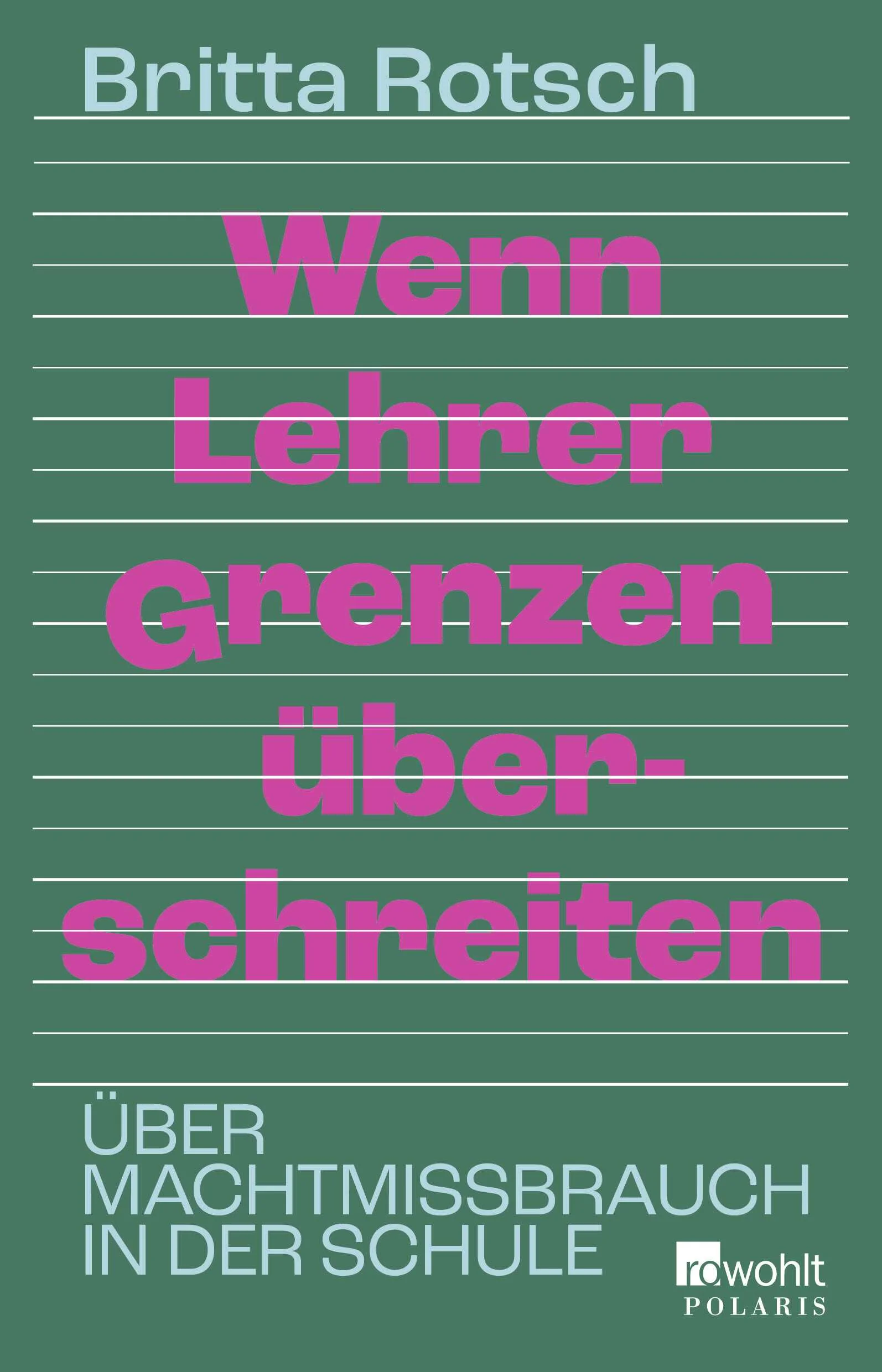 #MeToo im Klassenraum Als Britta Rotsch in der 12. Klasse ist, beginnt ein Lehrer, ihr Liebesbriefe zu schreiben. Sie ist damals 18, er Ende 50 und verheiratet. Er schickt Britta intime Mails; sie findet das einerseits abstoßend, andererseits bittet sie ihn auch nicht, damit aufzuhören. Brittas Verhältnis zu ihren Eltern ist belastet, sie fühlt sich in einer schwierigen Phase ihres Erwachsenwerdens von ihrem Lehrer gesehen und ist zugleich völlig überfordert. Heute kann sie das Erlebte als das einordnen, was es war: eine Grenzüberschreitung, ein klarer Machtmissbrauch. Und sie weiß auch, dass sie mit ihrer Erfahrung nicht allein ist. Nachdem sie als Journalistin in verschiedenen Medien über das Thema berichtet, schreiben ihr unzählige Frauen und erzählen von ähnlichen Erlebnissen, von unangemessenen Berührungen, von Briefen, gar von sexuellen Übergriffen durch Lehrer. Die Autorin beleuchtet Grenzüberschreitungen in der Schule aus verschiedenen Blickwinkeln, spricht mit Betroffenen, mit Lehrer:innen und Expert:innen und stellt unbeqeume Fragen: Warum gibt es für Täter nur selten juristische Konsequenzen? Wieso wird das Thema in der Ausbildung von Lehrkräften nicht aufgegriffen? Und vor allem: Wie kann man alltäglichen Machtmissbrauch erkennen und unterbinden?