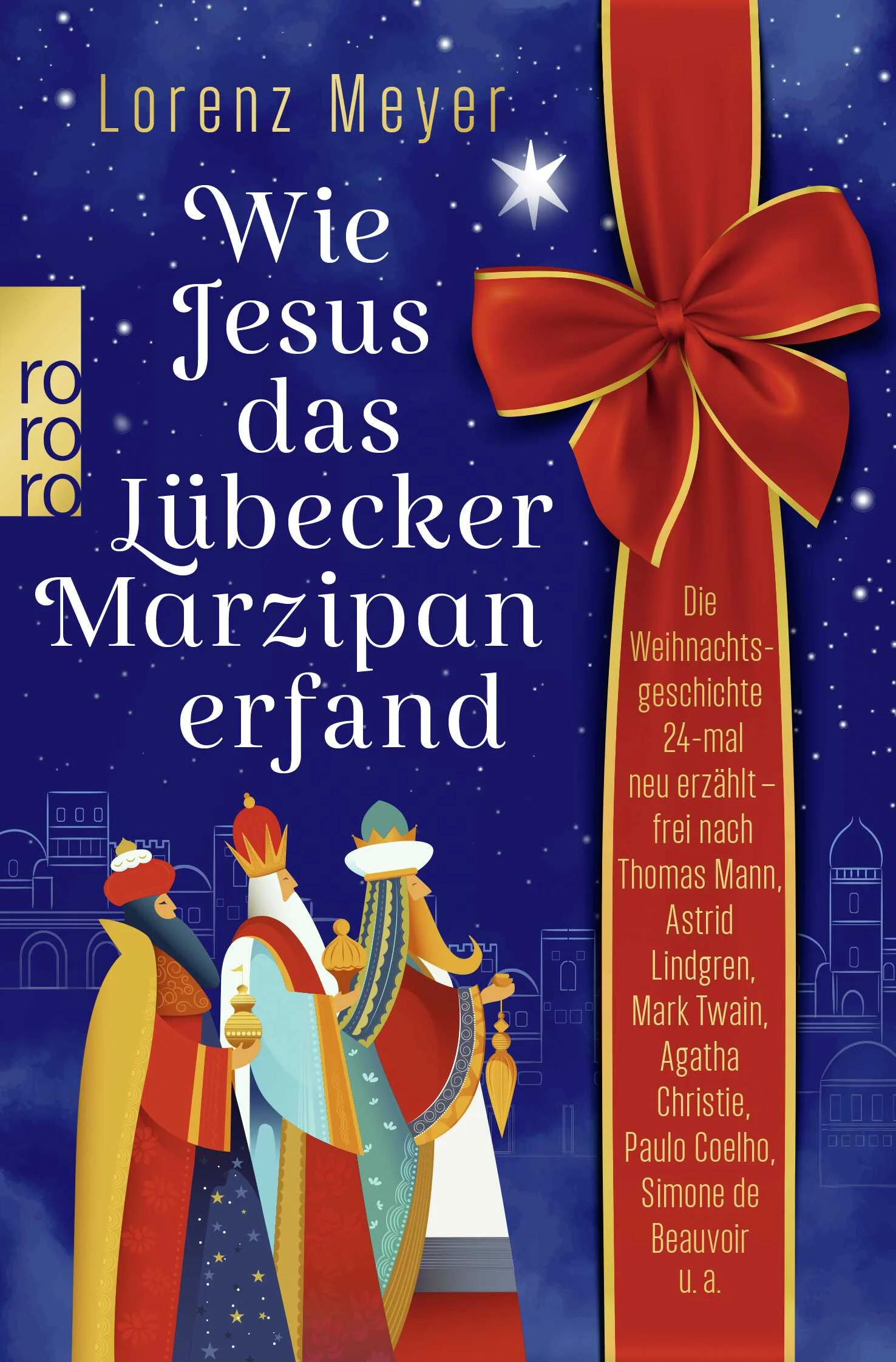 Wer eine unkonventionelle und kreative Interpretation der biblischen Weihnachtsgeschichte lesen will, sollte zu diesem Buch greifen: Der Satiriker Lorenz Meyer versetzt die Geschichte über die Geburt Jesu in das literarische Setting bekannter Autor:innen. Er imitiert ihren Stil und haucht der altbekannten Erzählung mit viel Raffinesse und feinsinnigem Humor neues Leben ein. So wird jede Geschichte zu einer überraschenden Entdeckungsreise, die sowohl die Originalwerke als auch die Weihnachtsgeschichte in einem neuen, unterhaltsamen Licht erscheinen lässt. Besser kann Weihnachten nicht mehr werden.
