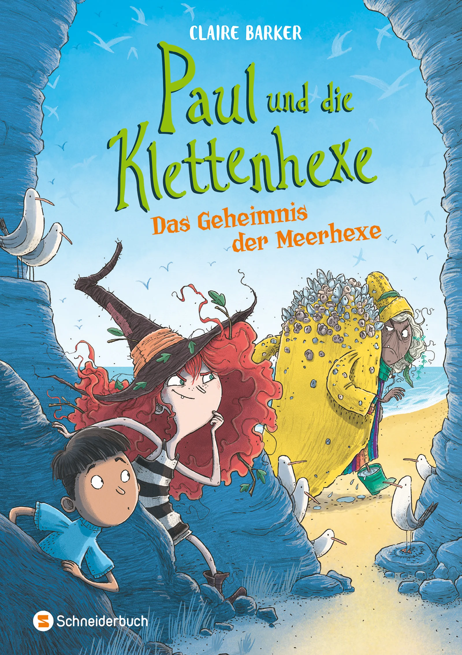 Paul ist total begeistert als er erfährt, dass die Klassenfahrt in diesem Schuljahr ihn und seine Mitschüler ans Meer führen wird, um dort etwas über Fossilien zu lernen. Es kommt noch besser: Für den spektakulärsten Fund gibt es einen Preis - den möchte er natürlich gewinnen! Die Klettenhexe für ihren Teil ist zunächst überhaupt nicht angetan von den Reiseplänen der Schulleitung, bis … -, ja bis sie auf die Spur des örtlichen Seemagiers stößt, in dessen Versteck sich der größte Schatz der Welt befinden soll …