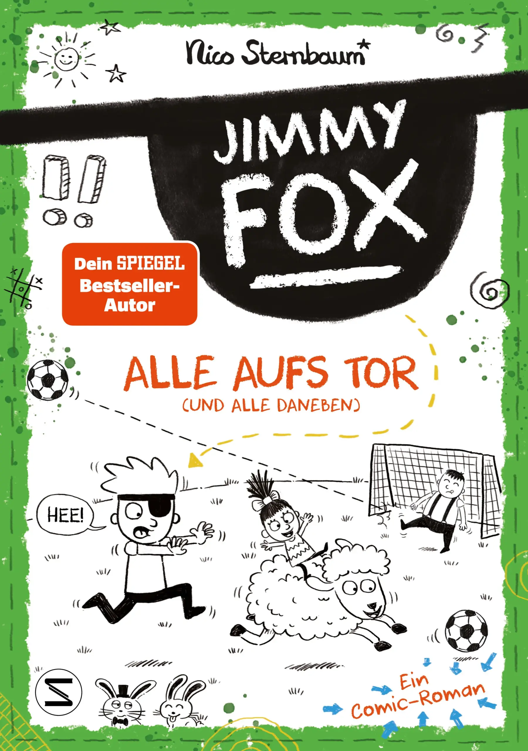 Jimmy Fox im FußballfieberBei Jimmy ist mal wieder richtig was los! Vor den Herbstferien soll ein großes Fußballturnier an der Schule stattfinden und dafür muss Jimmys Klasse jetzt jede Woche trainieren. Das Einzige, was Jimmy richtig gut kann, ist Rennen. Deshalb wird er als Stürmer eingeteilt. Ausgerechnet zusammen mit dem doofen Justin. Der macht wie immer nur blöde Sprüche und spielt Jimmy nie einen Pass zu. Mann! Dabei ist doch hier Teamgeist gefragt! Wird das jetzt ein Riesen-Fiasko? Oder haben sie doch noch eine Chance auf den Pokal?Für alle Fußballfans: in Erwartung auf die EM 2024Für alle Comicfans: viel Witz und guter UnterhaltungFür alle Wenig-Leserinnen und -Leser: wenig Text, viele Kritzelillustrationen