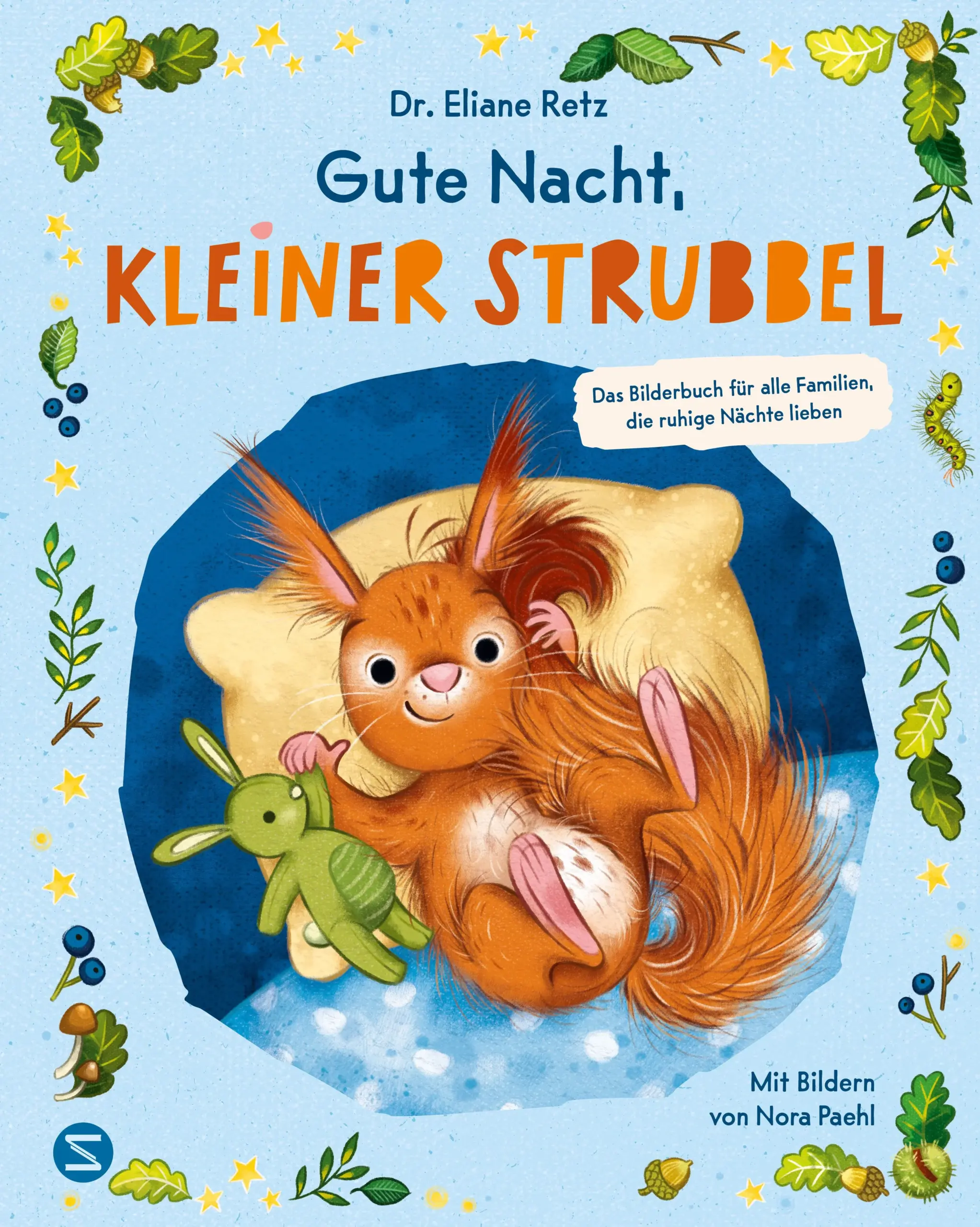 Das erste Bilderbuch der Elternberaterin und Bestsellerautorin zum Erziehungsthema Nr. 1Mama und Papa sind müde. In ihrem Familiennest ist es zwar wunderbar kuschelig, doch die Nächte mit ihrem kleinen Eichhörnchenkind Strubbel sind unruhig. Und obwohl Strubbel sich große Mühe gibt, ruhig zu schlafen, will es ihm einfach nicht gelingen. Stimmt es etwa, dass er verwöhnt ist und schon längst in seinem eigenen Nest übernachten müsste, wie der Kuckuck behauptet? Schweren Herzens folgen Mama und Papa dem Hinweis des Kuckucks, aber die erhoffte Ruhe stellt sich einfach nicht ein. Bis die weise Eule ihnen verrät, worauf es beim Schlafenlernen wirklich ankommt.Davon, wie ruhige Nächte für die ganze Familie gelingen, erzählt Elternberaterin Dr. Eliane Retz in ihrem feinfühligen, bindungsorientieren Bilderbuch. Ein Plädoyer für viel Liebe, Vertrauen und Gelassenheit.