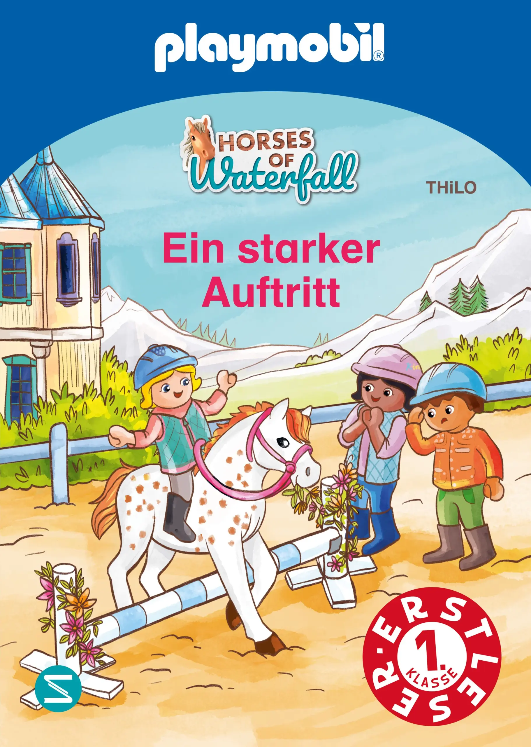 Pferdeabenteuer auf PLAYMOBILS Waterfall RanchWie aufregend! Auf der Waterfall Ranch soll in wenigen Tagen eine Reitshow stattfinden. Kira und ihre Freunde sind richtig begeistert. Sie bauen einen Parcours auf und üben fleißig für den großen Tag. Doch Avas Pony Dreamer weigert sich, über die Stangen eines Hindernisses zu springen. Ava ist ganz verzweifelt: Platzt nun der lange gehegte Traum, mit ihrem Pony vor Publikum auftreten zu können? Da entdeckt sie durch Zufall, dass Dreamer ein anderes außergewöhnliches Talent besitzt. Werden die beiden die Zuschauer mit ihrem Auftritt beeindrucken können?Spannender Erstleser mit vielen Illustrationen
