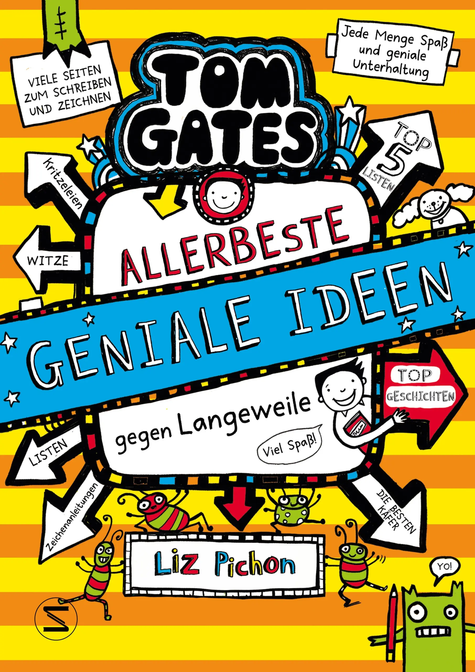 Lesen, Kritzeln, Mitmachen - die beste Mischung gegen LangeweileDas unverzichtbare Unterhaltungsbuch für alle Tom-Gates-Fans – voll mit brandneuen Aktivitäten, Anleitungen und Geschichten. Hier kannst du kritzeln, neue Wörter erfinden, die dich zum Lachen bringen oder Fotos von deinen Freunden einkleben, auf denen sie gerade eine Grimasse schneiden. Es gibt Bastelanleitungen für eine Weihnachtsdekoration, Listen für alles, was im Sommer wichtig ist, und vieles mehr!Das neue Activity-Buch mit Tom Gates im praktischen Roman-FormatIdeal zur Beschäftigung und Unterhaltung, zu Hause und unterwegs