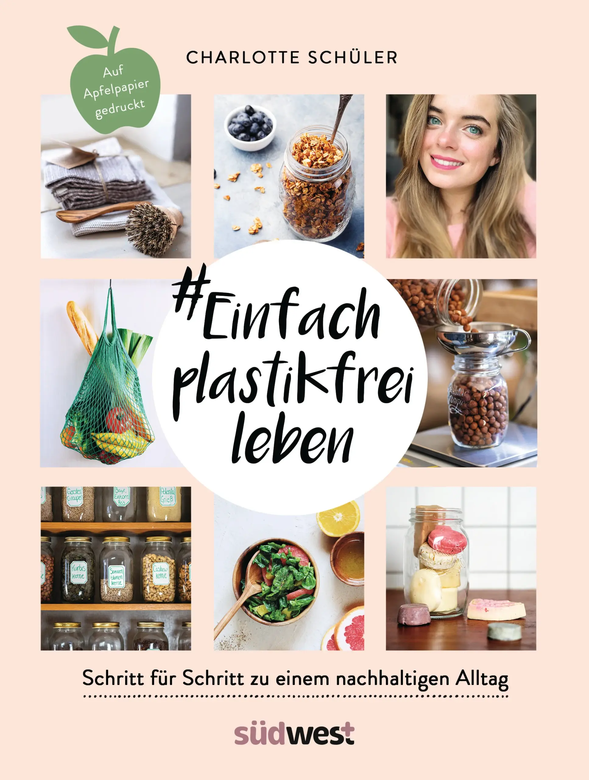 Schluss mit dem Müll-WahnsinnOb zu Hause, im Büro oder auf Reisen: Wir benutzen ständig Plastik und produzieren viel zu viel Müll. Charlotte Schüler hatte vor einigen Jahren genug von diesem unachtsamen Umgang mit unserem Planeten und lebt seitdem (nahezu) plastikfrei. Ihren nachhaltigen Alltag dokumentiert die junge Münchnerin mit großem Erfolg auf ihrem Blog und in den sozialen Medien.In diesem Ratgeber erklärt sie, wie wir alte Gewohnheiten mit einfachen Mitteln nach und nach verändern können. Die Autorin präsentiert ein 4-Schritte-Programm für alle Lebensbereiche und hat inspirierende Ideen für viele Alltagssituationen. Ihre Vorschläge sind mühelos in die Tat umsetzbar und werden durch spannendes Hintergrundwissen, DIY-Anleitungen und Checklisten ergänzt. Denn jeder kann weniger Müll produzieren – wir müssen nur endlich damit anfangen! Nachhaltigkeit steht auch bei der Produktion des Buchs im Mittelpunkt. Das umweltfreundliche Apfelpapier wird aus Resten gewonnen, die bei der Saftherstellung entstehen. Bei der Papiergewinnung wird nur erneuerbare Energie verwendet und natürlich wird das Buch am Ende nicht in Plastik eingeschweißt. Ausstattung: ca. 40 fbg. Abb.