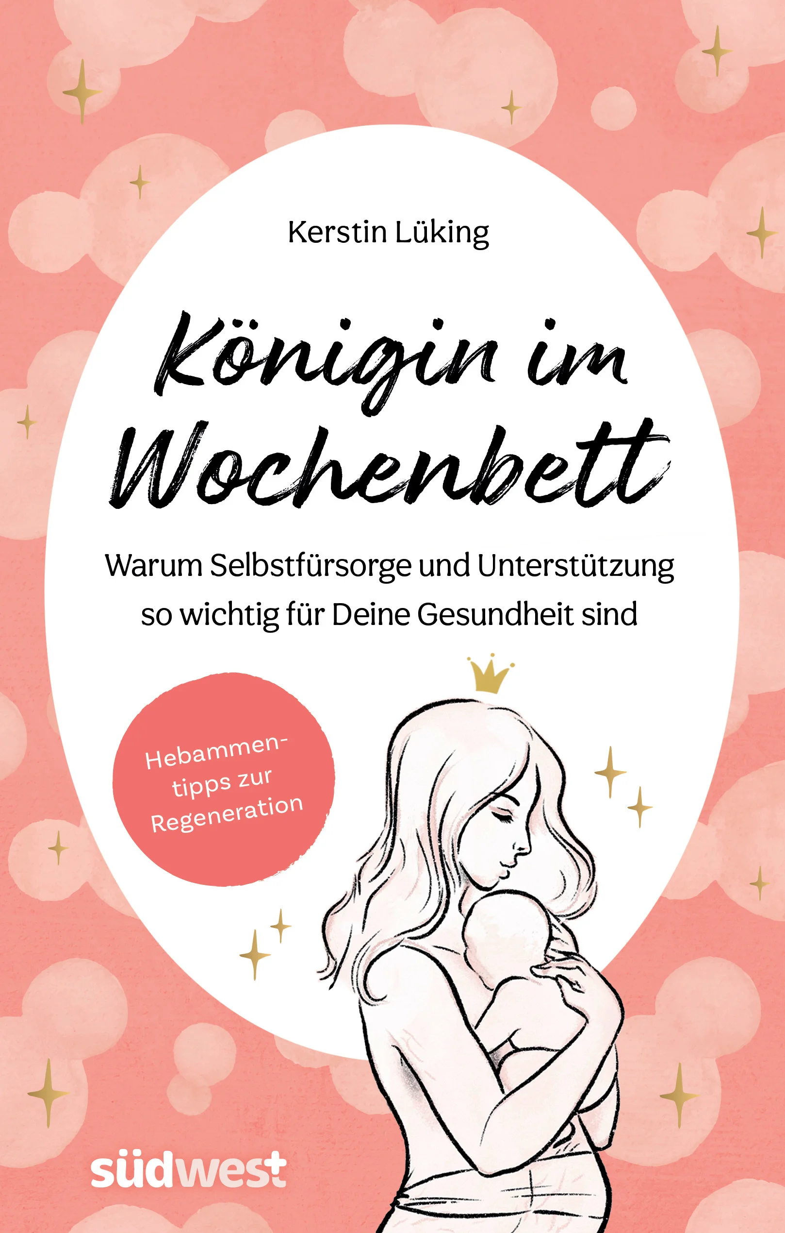 Der Begleiter für die besondere Zeit nach der GeburtWenn ein Baby zur Welt kommt, ist das Leben der Eltern plötzlich völlig anders als vorher. Da ist dieses kleine Wunder, auf das man lange gewartet hat und das nun endlich da ist und rund um die Uhr versorgt werden will. Gleichzeitig hat man als Mutter gerade eine unglaubliche Leistung erbracht und muss sich von diesen Strapazen erholen, mit Milcheinschuss, Gefühlschaos, Geburtsverletzungen und Beckenbodenproblemen zurechtkommen. Nach einer Geburt braucht es einige Wochen der Regeneration, des Ankommens und der Heilung, um zu einem körperlichen und emotionalen Gleichgewicht zurückzufinden. Deshalb rückt Königin im Wochenbett die Frau in den Mittelpunkt, denn Mütter dürfen in dieser Zeit auch an sich denken. Wie man sich auf die neue Situation vorbereitet, Familie und Freunde als Unterstützung einbezieht und diese spannende Zeit gut für sich gestalten kann, zeigt die 7-fache Mutter und erfahrene Hebamme Kerstin Lüking in diesem Wochenbettratgeber.Frauengesundheit im Fokus: In diesem Wochenbettbegleiter steht die Mama im Mittelpunkt.Expertenwissen und persönliche Erfahrung: Kerstin Lüking arbeitet seit 23 Jahren als Hebamme und hat selbst sieben Kinder.Ein handliches Lesebuch mit schönen SchmuckillustrationenAusstattung: 20 farbige Illustrationen