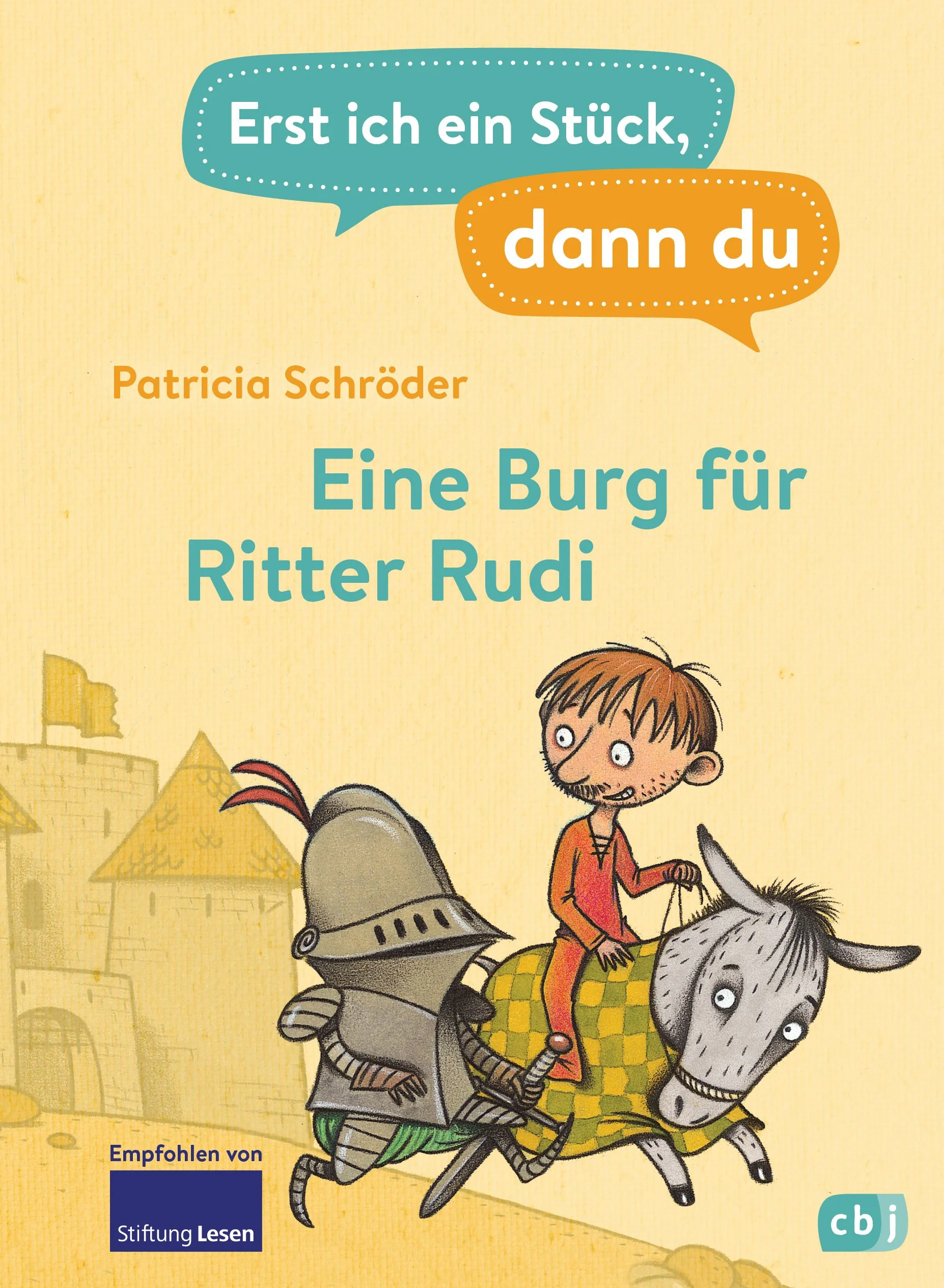 Die erfolgreiche Kinderbuchreihe mit bewährtem Konzept für das gemeinsame Lesenlernen und übenEines Sonntags fasst Ritter Rudi einen Entschluss: Er will sich eine neue Burg suchen. Und zwar eine, die nicht so einsam liegt wie seine alte. Sein Esel Ignotus will sofort lospreschen, aber Ritter Rudi hat keine Rüstung. Und im Schlafanzug kann er schließlich nicht vor die Tür. Wie gut, dass eine Rüstung an sein Tor klopft und ihre Dienste anbietet. Jetzt steht einem aufregenden Abenteuer mit gefährlichen Drachen, edlen Burgfräulein und mutigen Rittern nichts mehr im Wege ...Wenn das Lesen für Leseanfänger noch mühsam ist, heißt es in vielen Familien: »Lass uns gemeinsam lesen. Erst ich ein Stück, dann du. Wir wechseln uns ab.« Deswegen ist unsere beliebte Erstleser-Reihe »Erst ich ein Stück, dann du« speziell für das gemeinsame Lesen konzipiert:* Leseabschnitte für die erfahrenen Vorleser*innen und die Leseanfänger*innen wechseln sich ab* längere Passagen für Vorleser*innen in kleiner Schrift* kurze Texte für Leseanfänger*innen in FibelschriftSo macht gemeinsames Lesenlernen Spaß!Ausstattung: Mit fbg. Illustrationen