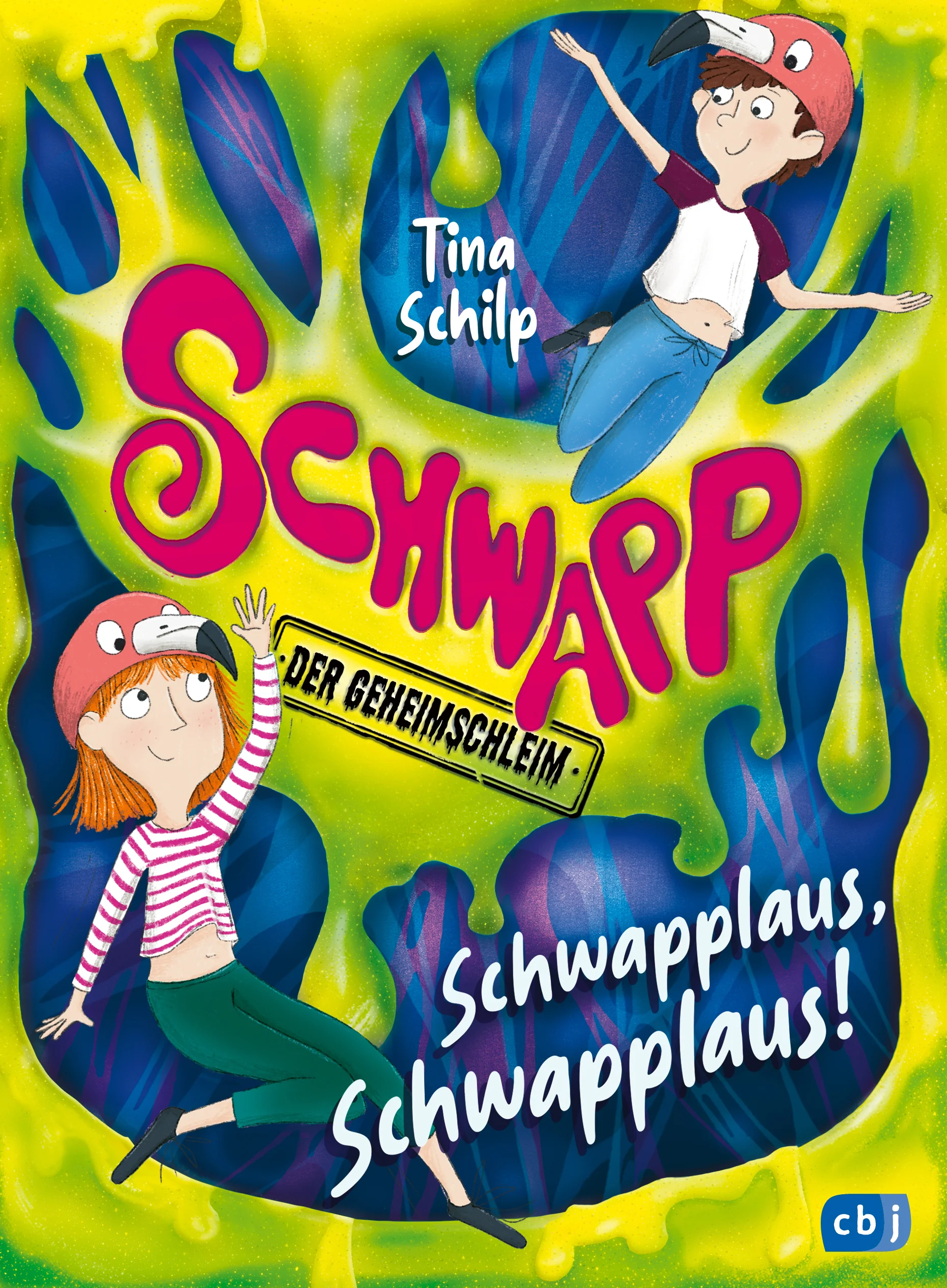 Ein echt schleimiger KerlJuhuu! Endlich Projektwoche! Lous Klasse bringt zusammen ein Musical auf die Bühne. Aber Lous Vorfreude verfliegt, als sie bei der Rollenverteilung leer ausgeht. Schuld daran ist niemand anderes als Schwapp, der Geheimschleim. Warum muss er Lou und Lukas nur immer wieder in Schwierigkeiten bringen? Und dann lässt sich Lou auch noch auf eine aussichtslose Wette mit den beliebtesten Schülerinnen aus ihrer Klasse ein. Schwapp muss helfen. Schließlich hat er einiges wiedergutzumachen. Doch dann ist der Geheimschleim plötzlich verschwunden ...Herrlich schleimig: Das zweite lustige Abenteuer rund um Geheimschleim Schwapp, der für allerhand Chaos sorgt
