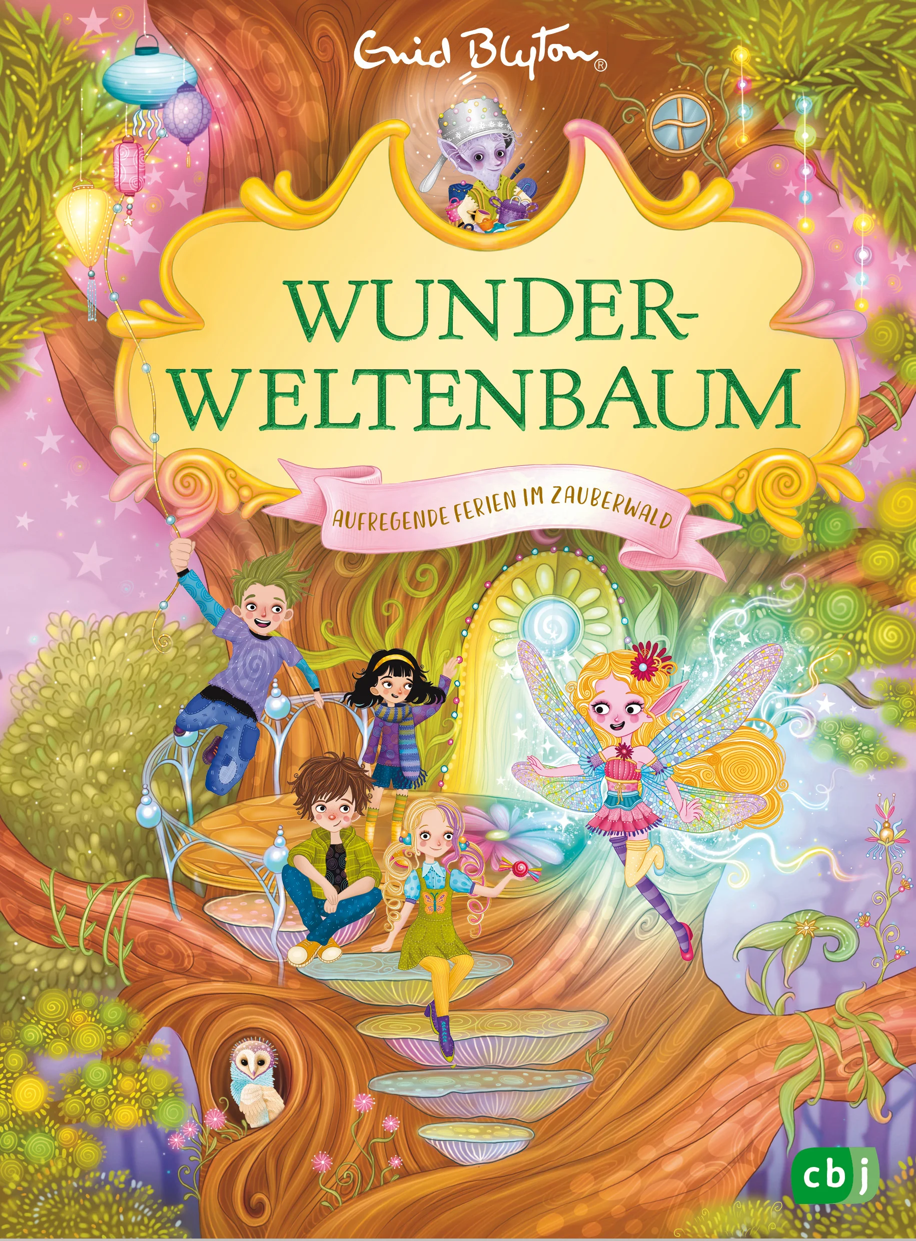 Ein neues Kind im ZauberwaldDie Geschwister Jo, Bessie und Fanny können endlich von ihren Abenteuern im Zauberwald erzählen, denn ihr Cousin Dick kommt zu Besuch. Der will zuerst gar nicht glauben, was ihm die drei berichten. Da hilft nur eins: Rauf auf den Wunderweltenbaum im Zauberwald und rein in ein Wunderland! Manchmal wird es ganz schön gefährlich, doch die alten Freunde Mondgesicht, Seidenhaar und Pfannenmann lassen die Kinder auch diesmal nicht im Stich, so dass sie fast immer rechtzeitig zum Abendessen wieder zu Hause sind. Diese Ferien wird Dick so schnell nicht vergessen!Ein Klassiker neu entdeckt! Eine fantastische Reihe voll überbordendem Einfallsreichtum von der Autorin der Fünf Freunde.Der zweite von vier Bänden mit SammelmotivAusstattung: Mit s/w Illustrationen