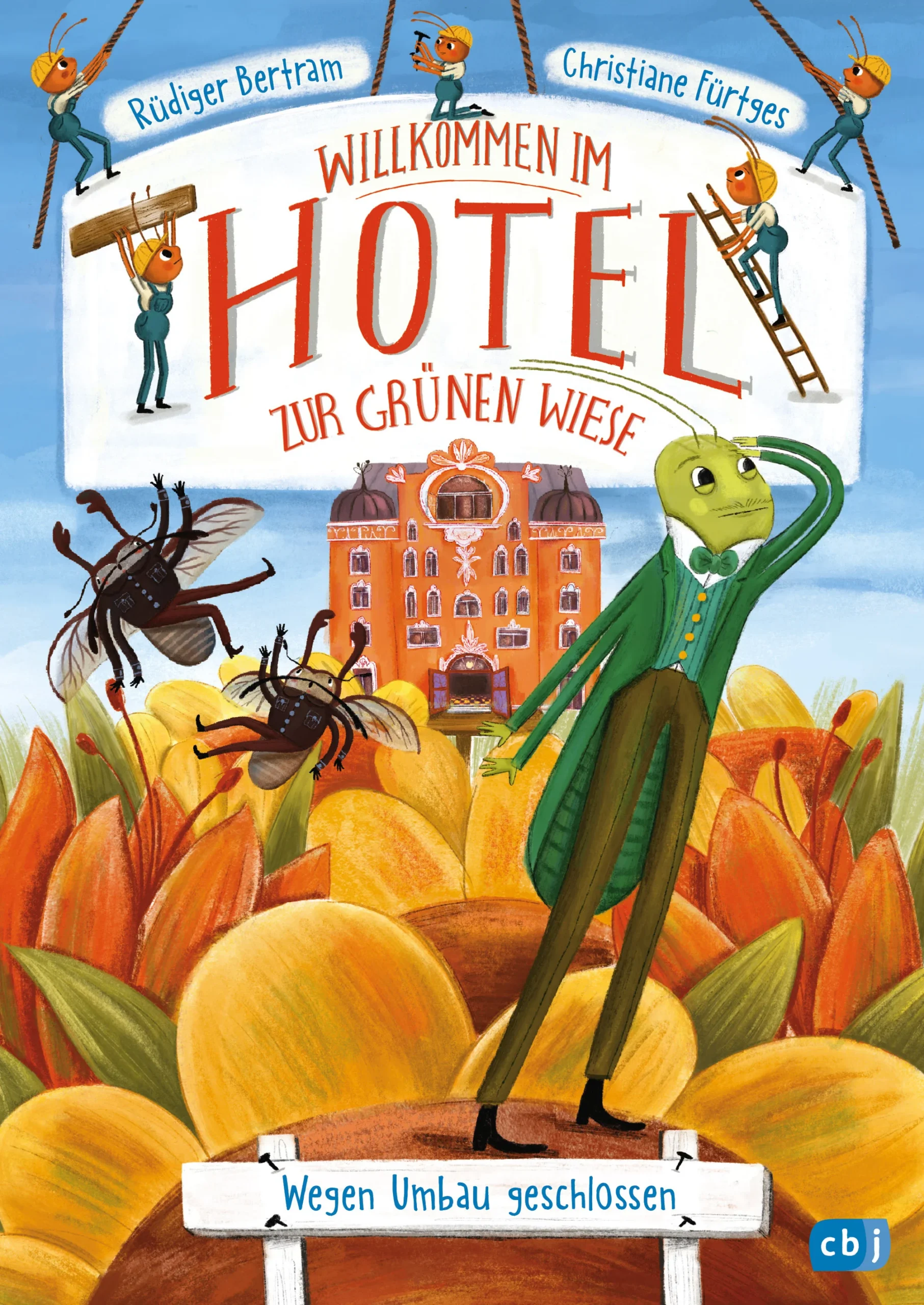 Ein turbulentes Insektenabenteuer mit viel Herz!Hotelmanager Adlon macht sich große Sorgen: Margot, die Köchin des Hotels zur Grünen Wiese, hat schrecklich Liebeskummer und ist nicht mehr in der Lage, sich um das Wohl der Gäste zu kümmern. Die Küche befindet sich in einem völlig chaotischen Zustand – und das, obwohl jeden Moment mit der Inspektion der Wiesenpolizei zu rechnen ist, die eine Hygienekontrolle durchführen will. Hilfe muss her – und zwar schnell! Doch schon spazieren die beiden Hirschkäfer Max und Moritz in das Hotel und machen Notizen über die Mängel. Wird es Adlon schaffen, das Hotel vor der Schließung zu retten?Band 2 des charmant-turbulenten Insektenabenteuers, liebevoll bebildert für die gemeinsame VorlesezeitAusstattung: Mit fbg. Illustrationen