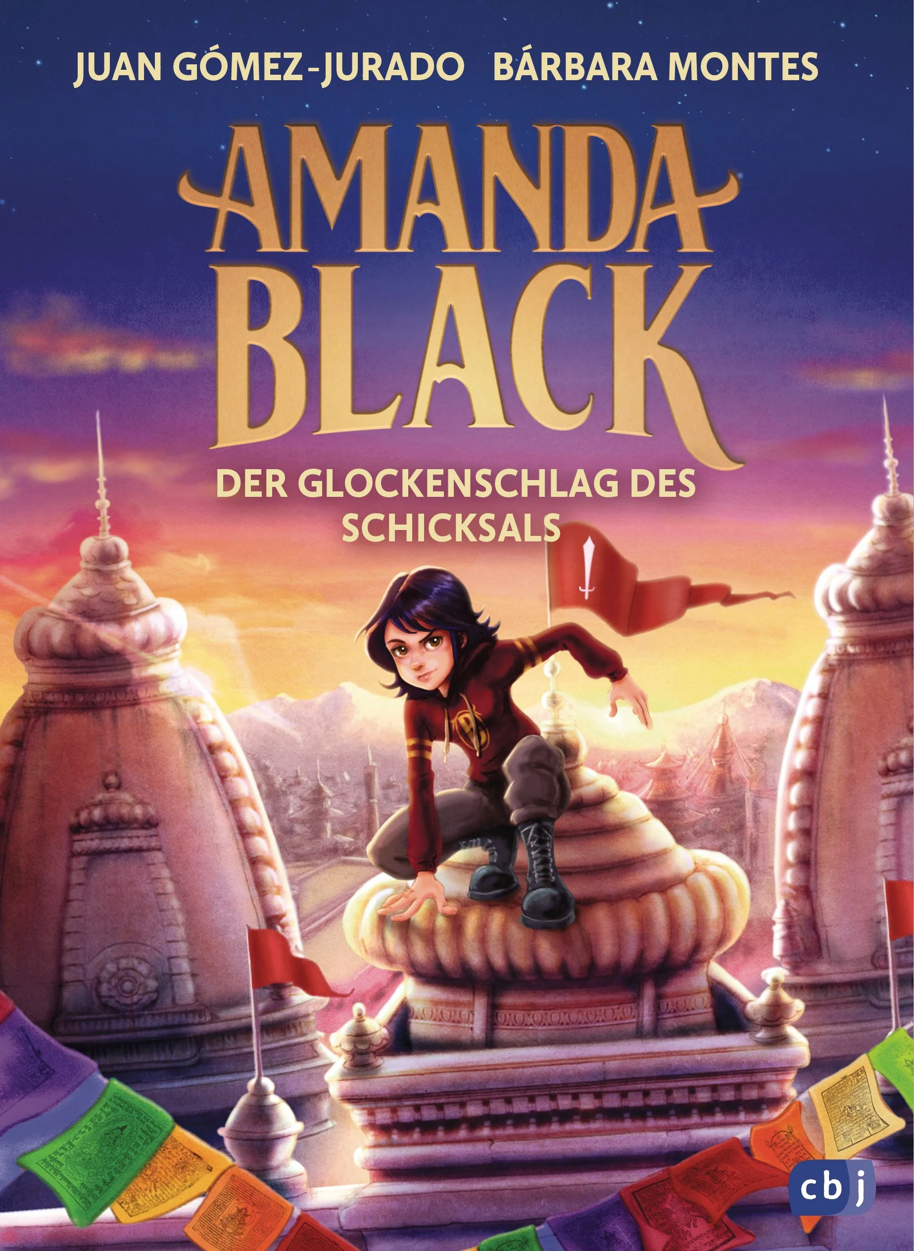 Ein Mädchen, eine Mission und kein Zurück.Name: Amanda BlackStärken: Geschicklichkeit, Kraft, Rätsel lösenStatus: Schatzjägerin & SuperheldinRätselhaft! Als Amanda Black dem Hinweis auf einem antiken Dolch folgt, stößt sie auf die Spur einer sagenumwobenen Glocke. Doch sie ist nicht die Einzige, die sich für die beiden Artefakte interessiert. Plötzlich zählt jede Sekunde: denn gerät die Glocke in die falschen Hände, können unvorstellbare Kräfte entfesselt werden. Amanda gibt alles, um ihre Aufgabe als Schatzjägerin zu erfüllen – aber das Schicksal hat andere Pläne ... Band 4 der atemberaubenden Action-Abenteuer-Reihe von Bárbara Montes und dem Meister des Thrillers Juan Gómez-Jurado für Kinder ab 9 JahrenAlle Bände der Amanda Black-Reihe:Amanda Black – Die Mission beginnt (Band 1)Amanda Black – Geheimoperation im Untergrund (Band 2)Amanda Black – Spiel gegen die Zeit (Band 3)Amanda Black – Der Glockenschlag des Schicksals (Band 4)Ausstattung: Mit s/w Abbildungen