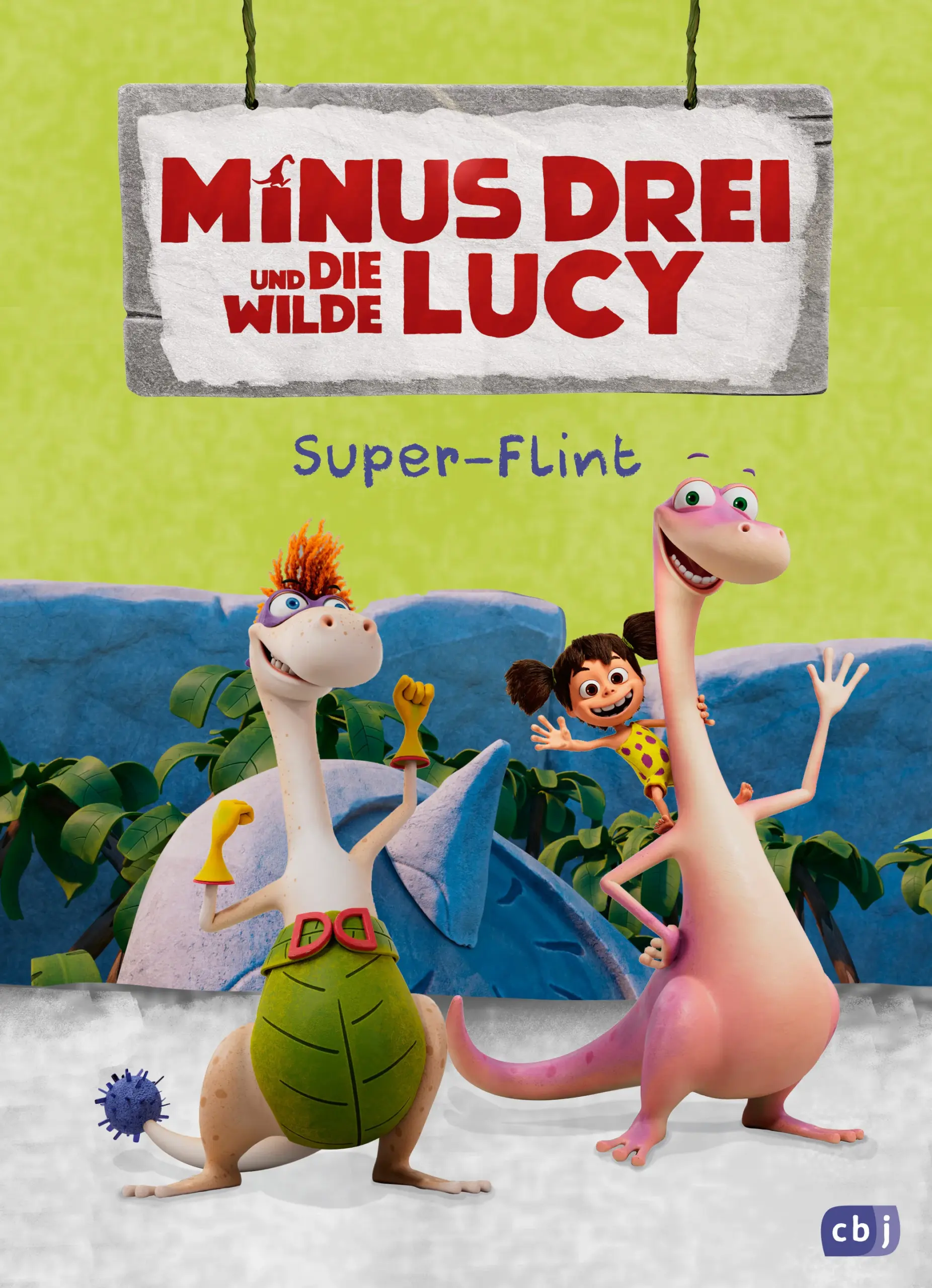 Flint wird SuperheldWillkommen im kunterbunten Städtchen Farnheim, wo Dinos und andere ziemlich erstaunliche Urzeit-Wesen zu Hause sind! Der geniale Tüftler Minus Drei ist einer von ihnen - und das unbezähmbar freche Urzeitmädchen Lucy ist sein Haustier. Zusammen sind die beiden unschlagbar und kein Abenteuer ist ihnen zu verrückt. Für ihren Freund Flint inszenieren Minus Drei und Lucy einen Superhelden-Film mit Flint als Hauptdarsteller: Dagegen sieht Superman ganz schön alt aus!