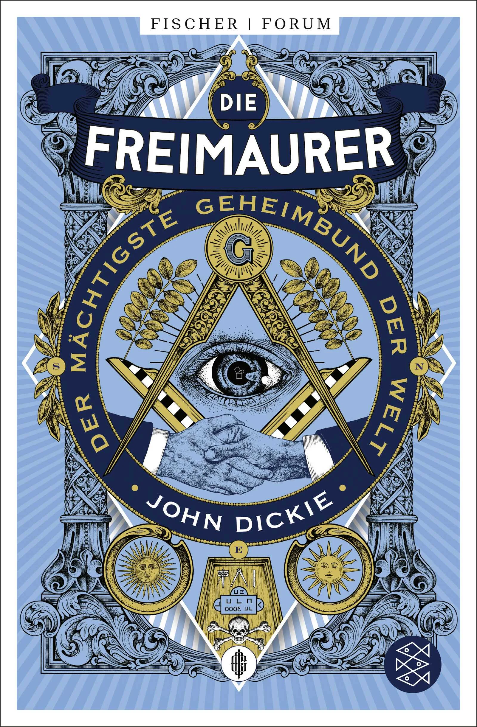 Die wahre Geschichte hinter dem MythosDer Historiker und Mafia-Experte John Dickie liefert die erste umfassende und seriöse Geschichte der Freimaurer – des Geheimbunds, der seit seiner Gründung im 18. Jahrhundert die Geschicke des Westens entscheidend mitbestimmt hat.Mozart, Goethe und Friedrich der Große gehörten dazu. George Washington, Franklin D. Roosevelt und Winston Churchill auch. Genauso wie Louis Armstrong, Walt Disney und vielleicht auch Brad Pitt. Sie alle eint der wohl mächtigste und mysteriöseste Geheimbund der Welt, die Freimaurer-Loge.Von Winkel und Zirkel im Grundstein des Kapitols bis zur Pyramide auf dem amerikanischen Dollarschein – die Symbole der Freimaurer sind eingegangen in die westliche Ikonographie der Macht. Aber wie weit reicht ihre Macht wirklich? Haben die Freimaurer die Französische Revolution ausgelöst? Stecken sie hinter den Serienmorden von Jack the Ripper? Oder steht ihr Griff nach der Weltherrschaft gar unmittelbar bevor?Der Historiker Dickie entlarvt Mythen und zeigt gleichzeitig auf: Von den aufkeimenden europäischen Nationalstaaten und der amerikanischen Unabhängigkeitserklärung bis hin zu Sklavenhandel, Imperialismus und der Frauenfrage haben die Freimaurer eine Schlüsselrolle in den Kerndebatten der westlichen Gesellschaft gespielt.John Dickie deckt das fundamentale Paradox auf, wie ausgerechnet ein geheimer und exklusiver Männerbund entscheidend zur Verbreitung der westlichen Werte von Freiheit, Gleichheit, Brüderlichkeit, Toleranz und Humanität beigetragen hat.John Dickie ist Historiker am University College London und Mafiaexperte. Nach einem Radiointerview, in dem er die Mafia als »Freimaurer für Kriminelle« bezeichnet hatte, wurde er zu einem Gespräch in die Freimaurerloge gebeten. Dies sollte der Anfang einer langen Reise auf den Spuren der Freimaurer sein – von Washington über New York nach Rom, Neapel, Wien und Paris. John Dickie, selbst kein Freimaurer, erklärt uns diesen mysteriösesten aller Geheimbünde, ohne dabei je die kritische Distanz zu verlieren.