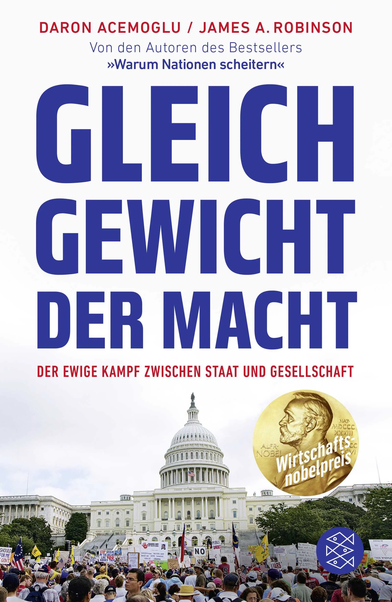 Von den Wirtschaftsnobelpreisträgern 2024Wie viel Staat muss sein? Nach dem internationalen Bestseller »Warum Nationen scheitern?« widmen sich Starökonom Daron Acemoglu und Harvard-Politologe James A. Robinson in ihrem neuen Buch dieser fundamentalen Frage.Auseinandersetzungen zwischen rivalisierenden Milizen in Libyen, Einschränkung der Presse- und Demonstrationsfreiheit in der Türkei, Umerziehungslager in Nordkorea. Gegenwärtig erleben wir viele Staaten als problematisch: sie sind entweder gescheitert, überreguliert oder despotisch. Aber wie viel Staat ist denn eigentlich notwendig? Die Autoren geben hierauf eine überraschende und provokante Antwort. Anhand zahlreicher historischer und aktueller Beispiele – vom antiken Griechenland über Deutschland im Nationalsozialismus bis zum heutigen China – zeigen sie: Wohlstand, Sicherheit und Freiheit sind in hohem Maße von dem richtigen Rahmen abhängig, in dem der ewige Kampf um Macht zwischen Staat und Gesellschaft ausgetragen wird. Eine überzeugende Analyse, die demonstriert: Ein starker Staat und eine starke Gesellschaft sind kein Widerspruch, sondern bedingen sich gegenseitig. 