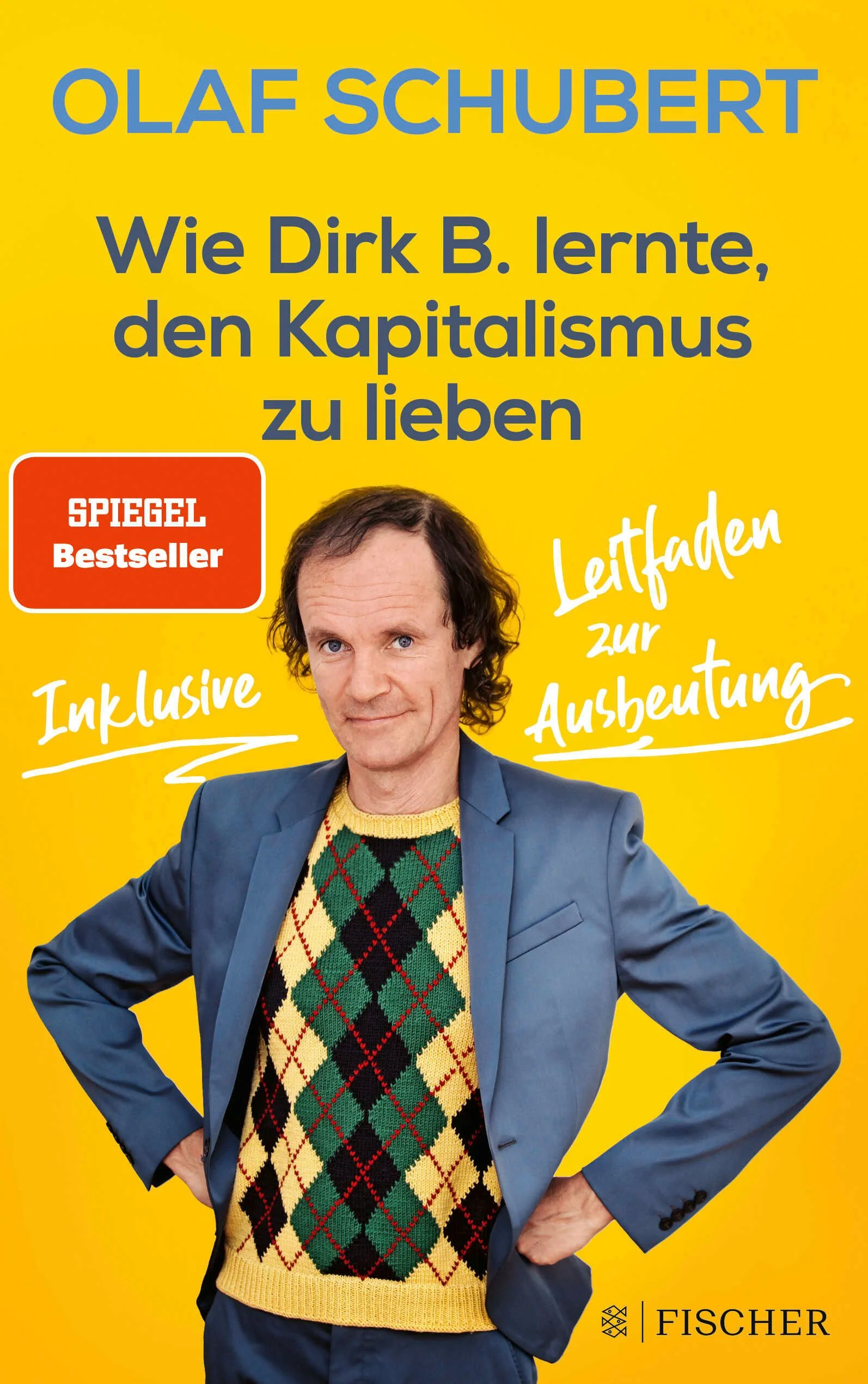 »Make The Kapitalismus great again!«Verlierer sein, aber mit Erfolg!Das neue Buch von Deutschlands sprachgewaltigstem Comedian und hauptberuflichen Weltverbesserer: Olaf Schubert. Mit gekonnter Wortakrobatik beschreibt der beliebte Entertainer unsere Gesellschaft, die von der Macht des Konsums regiert wird. Doch statt sinnlos dagegen anzukämpfen, lässt er seinen Helden Dirk B. unter Anleitung einer mysteriösen App die wahren Zusammenhänge des Kapitalismus erkennen und erzählt die Geschichte eines Mannes, der mit allen Mitteln versucht, ans große Geld zu kommen.Wer nach oben will, muss nach unten treten? Richtig! Doch man muss nicht über Leichen gehen, sondern einfach drum rum! „Schreiben kann ich ja schon lange, sogar mit beiden Händen,