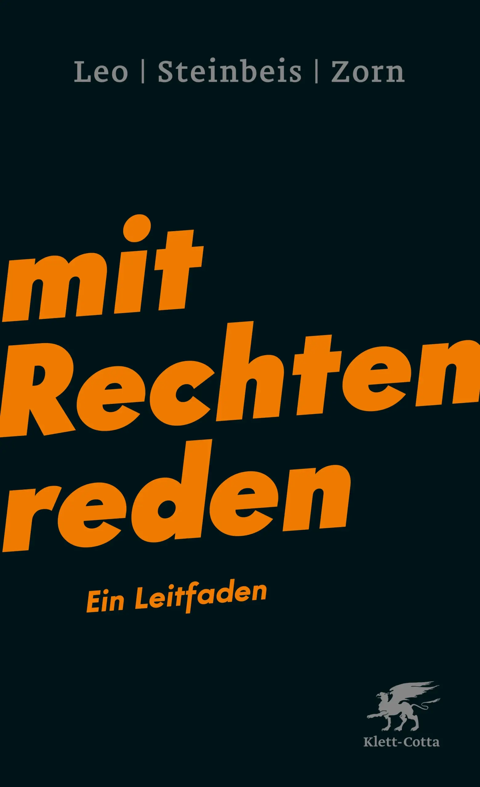 Mit Rechten reden heißt nicht nur, mit Rechthabern streiten. Sondern auch mit Gegnern, die Rechte haben. Und mit Linken.Demokratie ist kein Salon. Die Republik lebt vom Streit, von Rede und Gegenrede, nicht nur von Bekenntnissen und moralischer Zensur. Dieser Leitfaden zeigt, dass es in der Auseinandersetzung mit »Rechtspopulismus« und »Neuen Rechten« um mehr geht als die Macht des besseren Arguments. Es geht vor allem um die Kunst, weniger schlecht zu streiten. Leo, Steinbeis und Zorn sagen nicht, wie man mit Rechten reden muss. Sie führen vor, warum, wie und worüber sie selbst mit Rechten reden. Und sie denken über das Reden mit Rechten nach. Mal analytisch, mal literarisch. Teils logisch, teils mythologisch. Hier polemisch, dort selbstironisch.