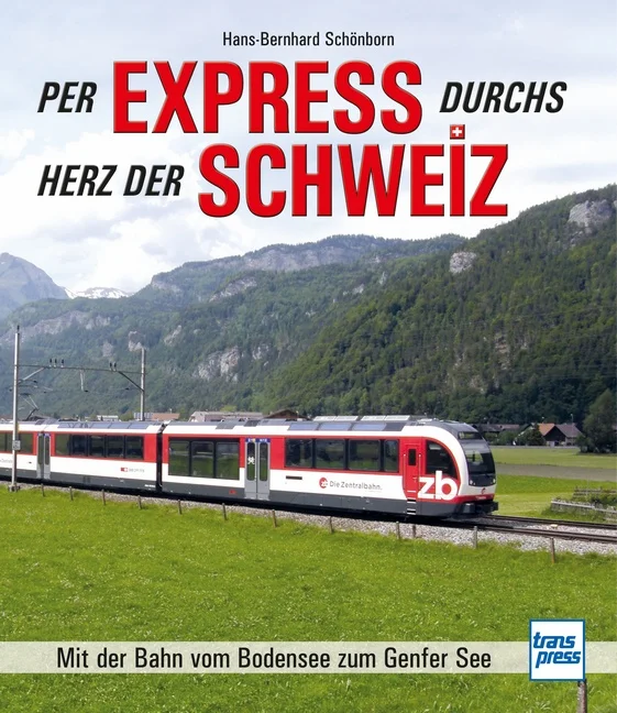 Eine Reise durch das Herz der Schweiz offenbart die Vielfalt des Schienenverkehrs in der Eidgenossenschaft. Drei verschiedene Expresszüge bringen die Reisenden vom Ufer des Bodensees zum Genfer See. Auf dieser Reise begegnen dem Fahrgast zahlreiche Bahnstrecken mit und ohne Dampfbetrieb, für deren Besuch sich eine kurze Fahrtunterbrechung lohnt. Auch auf dem Wasser hat das Land einiges zu bieten: die historischen Schaufelraddampfer, die zur Mitfahrt auf dem Vierwaldstätter, Brienzer, Thuner und Genfer See einladen. Hans-Bernhard Schönborn berichtet über die Geschichte und Gegenwart der verschiedenen Verkehrsmittel.