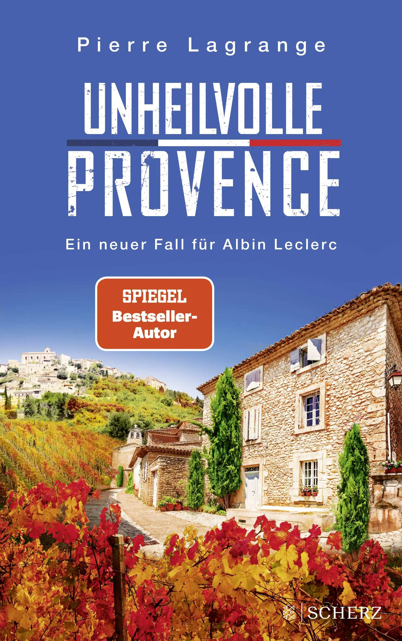 Ein unheilvoller Herbst erwartet die Provence – der neunte Band der Provence-Krimi-Reihe von Bestseller-Autor Pierre Lagrange Weinernte in der herbstlichen Provence – und zwischen den Reben brennt ein Feuer, in dem ein Mensch zu Tode kommt. Die Ermittler Castel und Theroux sind ratlos. Auch Ex-Commissaire Albin Leclerc steht vor einem Rätsel, das mysteriöser wird, als weitere Menschen nach mittelalterlichen Methoden ermordet werden. Die Spur führt erst zu einer Ausstellung mit apokryphen Schriften im Papstpalast von Avignon, und später zu einem geheimnisvollen Buch, das seit Jahrhunderten als verschollen gilt. Je näher Albin der Antwort kommt, desto größer ist die Gefahr, selbst zum Opfer einer mysteriösen Jagd zu werden …Ex-Commissaire Albin Leclerc ermittelt in der Provence:Band 1: Tod in der ProvenceBand 2: Blutrote ProvenceBand 3: Mörderische ProvenceBand 4: Schatten der ProvenceBand 5: Düstere ProvenceBand 6: Eiskalte ProvenceBand 7: Trügerische ProvenceBand 8: Gnadenlose ProvenceBand 9: Unheilvolle ProvenceBand 10: Bedrohliche Provence (im Frühjahr 2024)