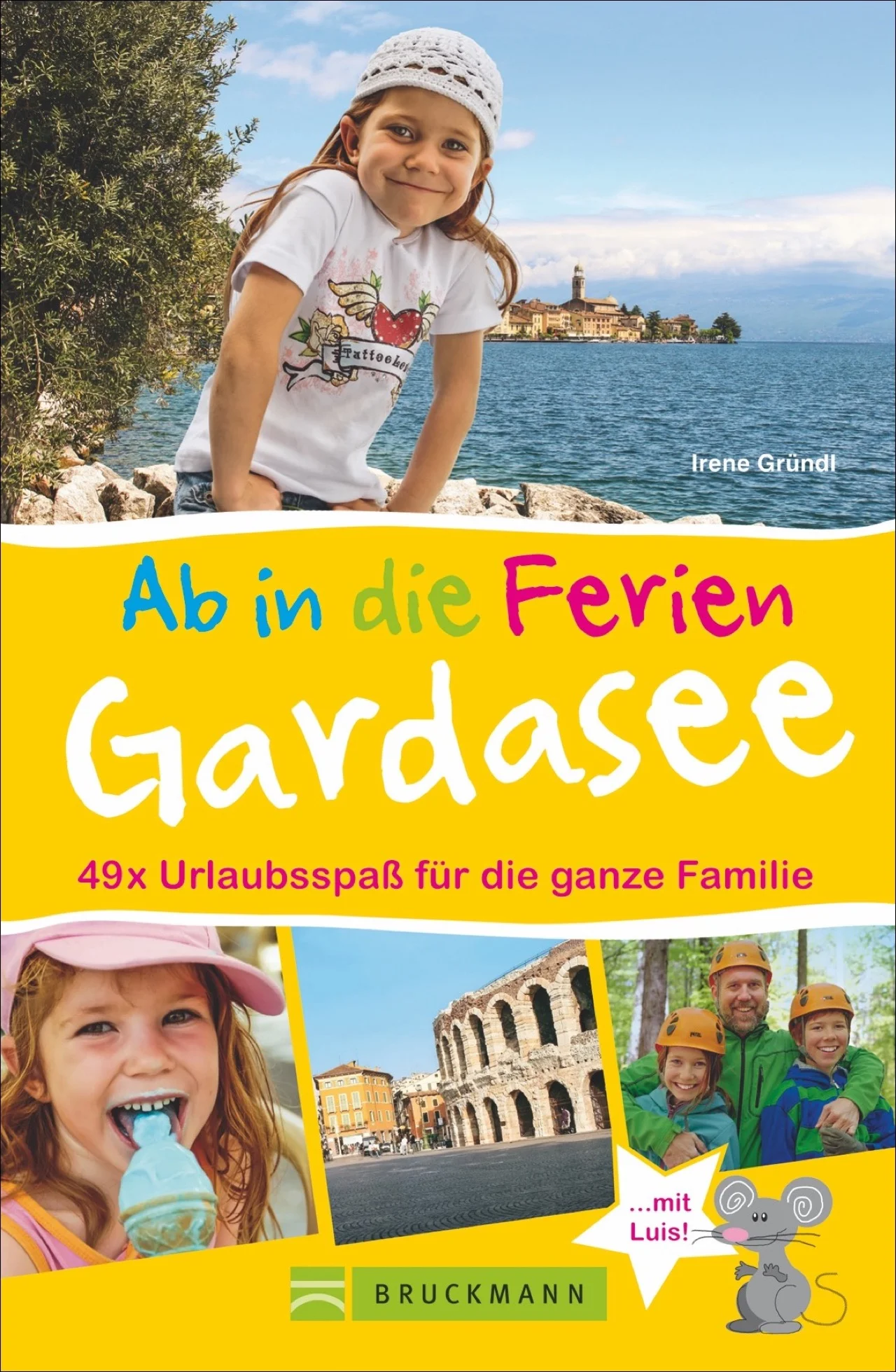 Die besten kindgerechten Ausflüge, Erlebnisse und Wanderungen für den Urlaub. Mit Insider-Tipps von Kindern für Kinder und von Eltern für Eltern und allen Infos für Planung, Anreise, Unterkunft bis zur Detailkarte für den Ausflug. Zeit für Action, Natur und Abenteuer und zwar für die ganze Familie. Doch welche Ausflugsziele lohnen rund um den Gardasee? Natürlich das Gardaland, Italiens größter Freizeitpark. Auf dem Monte Baldo kommen Familien hoch hinaus, am Lago di Ledro locken Ruhe und Natur. Und auch eine romantische Stadt wie Verona kann mit Kindern großen Spaß machen. Gewusst wie? Dann schmökern Sie doch in diesem Familienreiseführer.