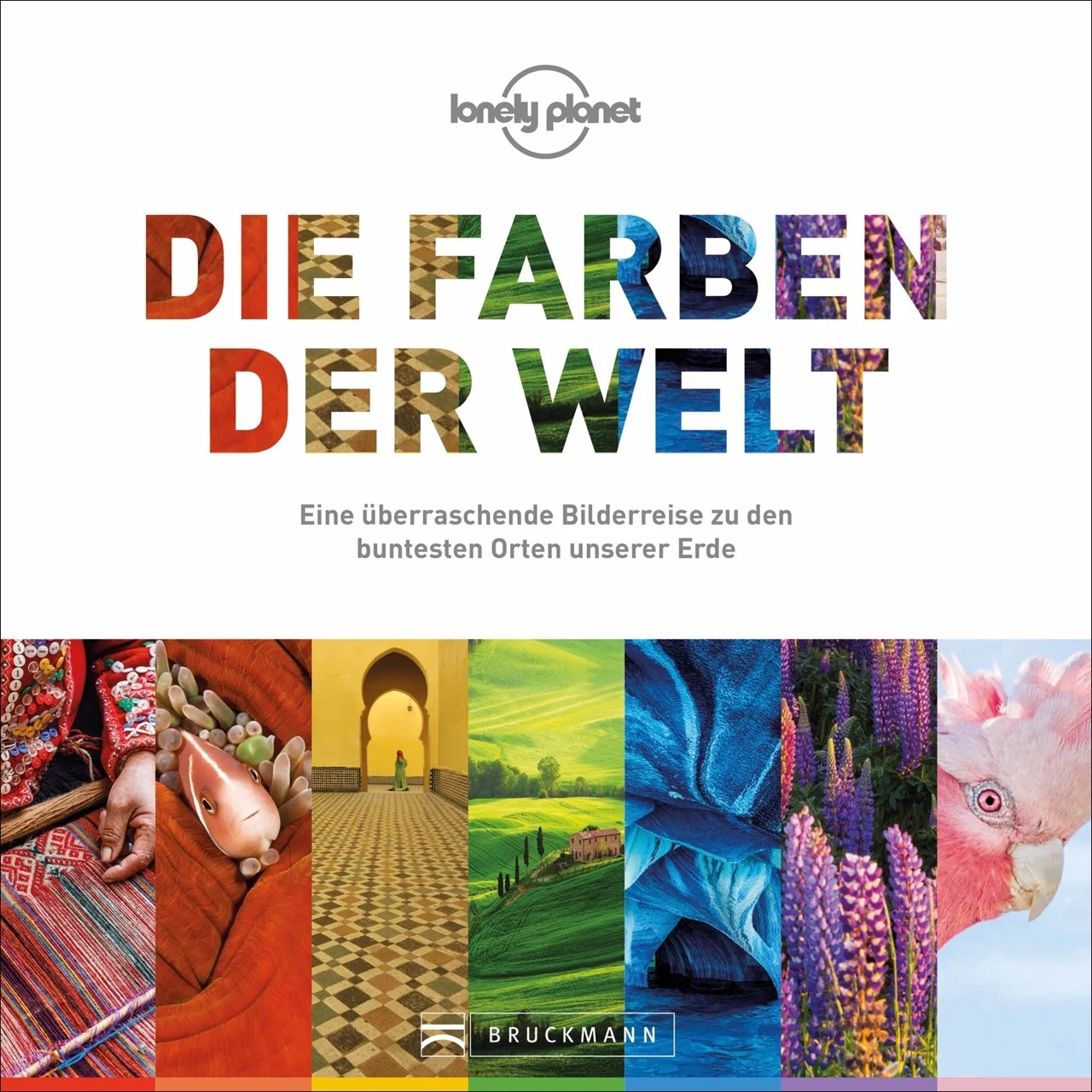 Malen nach Zahlen kennt jeder. Aber Reisen nach Farben? Nichts einfacher als das mit diesem außergewöhnlichen Reiseführer, der seine Ziele nach Farbpaletten sortiert hat. So finden Sie bei Rot etwa die roten Ziegel Bolognas, bei Gelb die Yellow Cabs von New York und bei Blau den neuseeländischen Fox Glacier. Unternehmen Sie in zwölf Farbkapiteln eine Reise in alle Ecken unserer Welt – mit 400 inspirierenden und farbenfrohen Fotos.