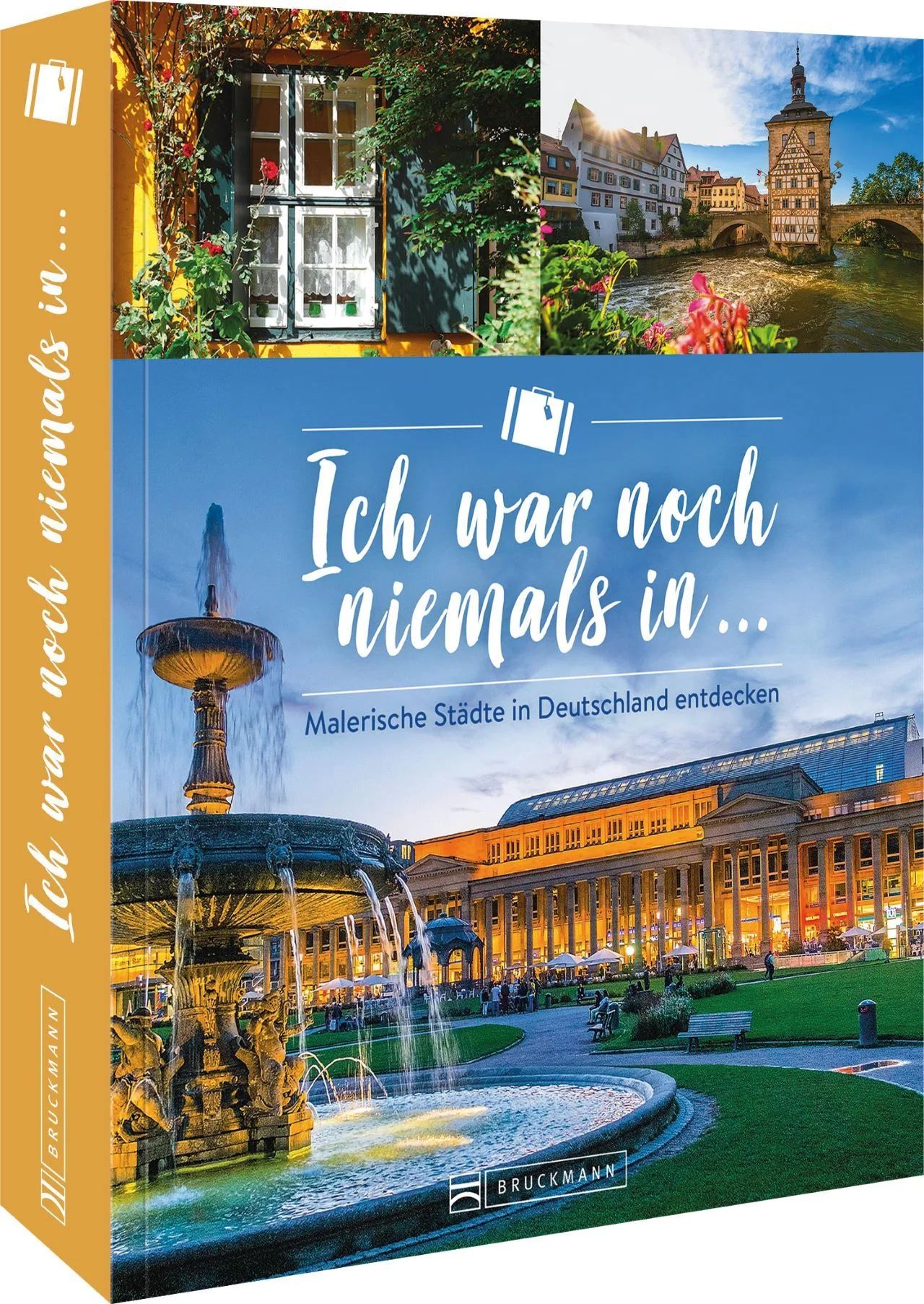Perfekte Auszeit in DeutschlandAuch abseits der bekannten Großstädte gibt es in Deutschland viele Highlights zu entdecken. Wie wäre es mit einem Städtetrip nach Bremerhaven, Potsdam, Regensburg oder Passau? Vielleicht ist aber auch ein Kurzurlaub in Lübeck etwas für Sie? In diesem Reisebildband finden Sie 45 Inspirationen für Ihre nächste Städtereise. Entdecken Sie neue Seiten Ihrer Heimat und nutzen diesen idealen Reisebegleiter für einen außergewöhnlichen Kurzurlaub und die perfekte kleine Auszeit - denn dafür muss man nicht weit fahren oder fliegen. Unterwegs in Deutschland: Deutsche Städte abseits von Berlin, Hamburg und München Entdecke neue Seiten an deiner Heimat Infos zur nachhaltigen Anreise mit der Bahn