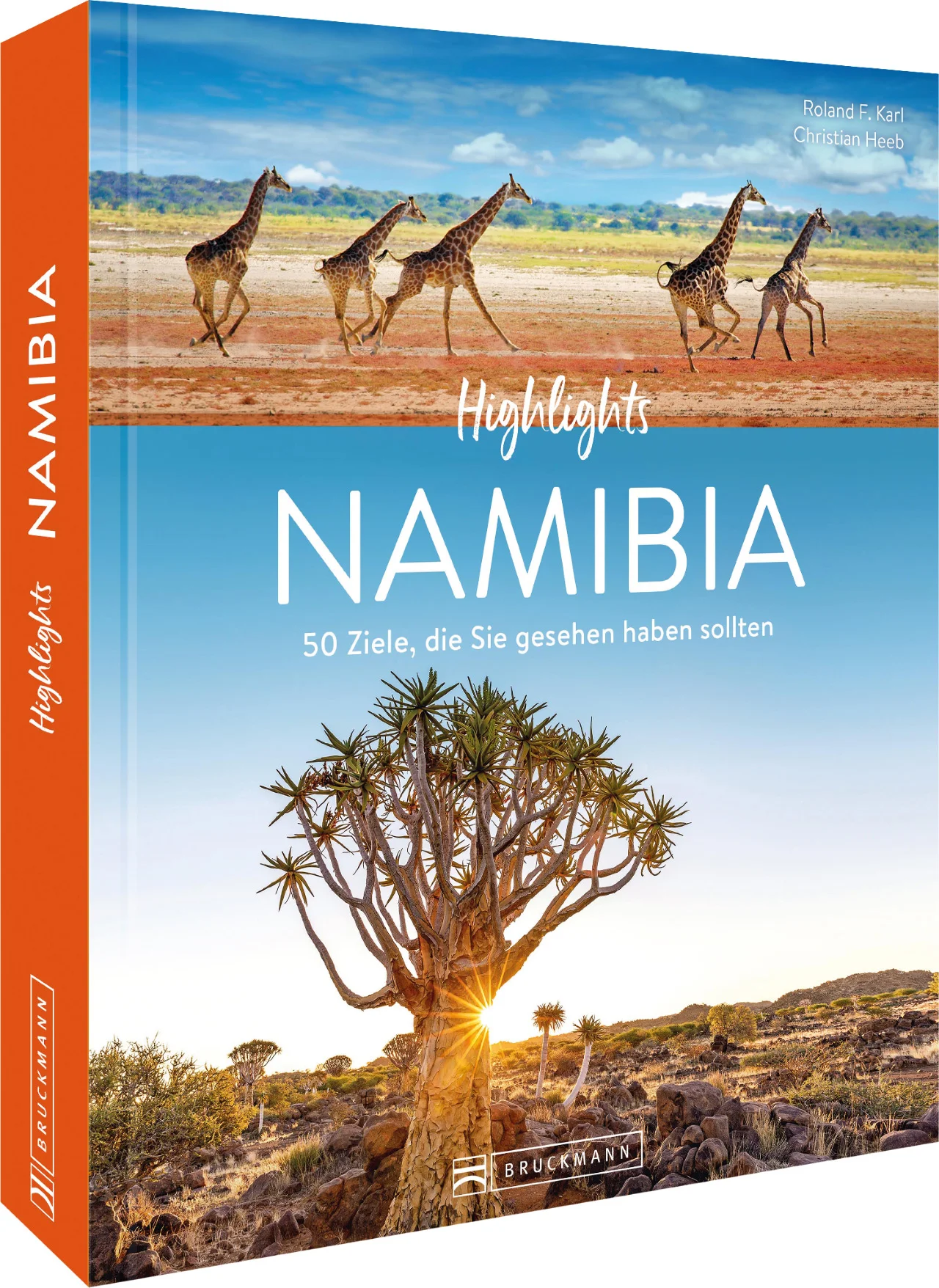 Traumziel im Süden AfrikasReisetraum Namibia: Safari im Etosha-Nationalpark, Bilderbuch-Dünen des Sossuvlei, Buschmänner, deutsch geprägte Kolonialstädte und die Viktoriafälle. Namibia hat unendlich viele Gesichter zwischen versteinerterten Wäldern, Köcherbäumen und dem kolonialen Charme von Lüderitz. Dieser Band präsentiert aber auch das spektakuläre Okawango-Delta und die Viktoriafälle. Mit allen wichtigen touristischen Informationen und brillanten Fotografien. Porträts der 50 touristisch wichtigsten Städte, Regionen und Nationalparks Mit Routenvorschlägen und zahlreichen Insidertipps Tipps zu Hotels, Museen und Restaurants