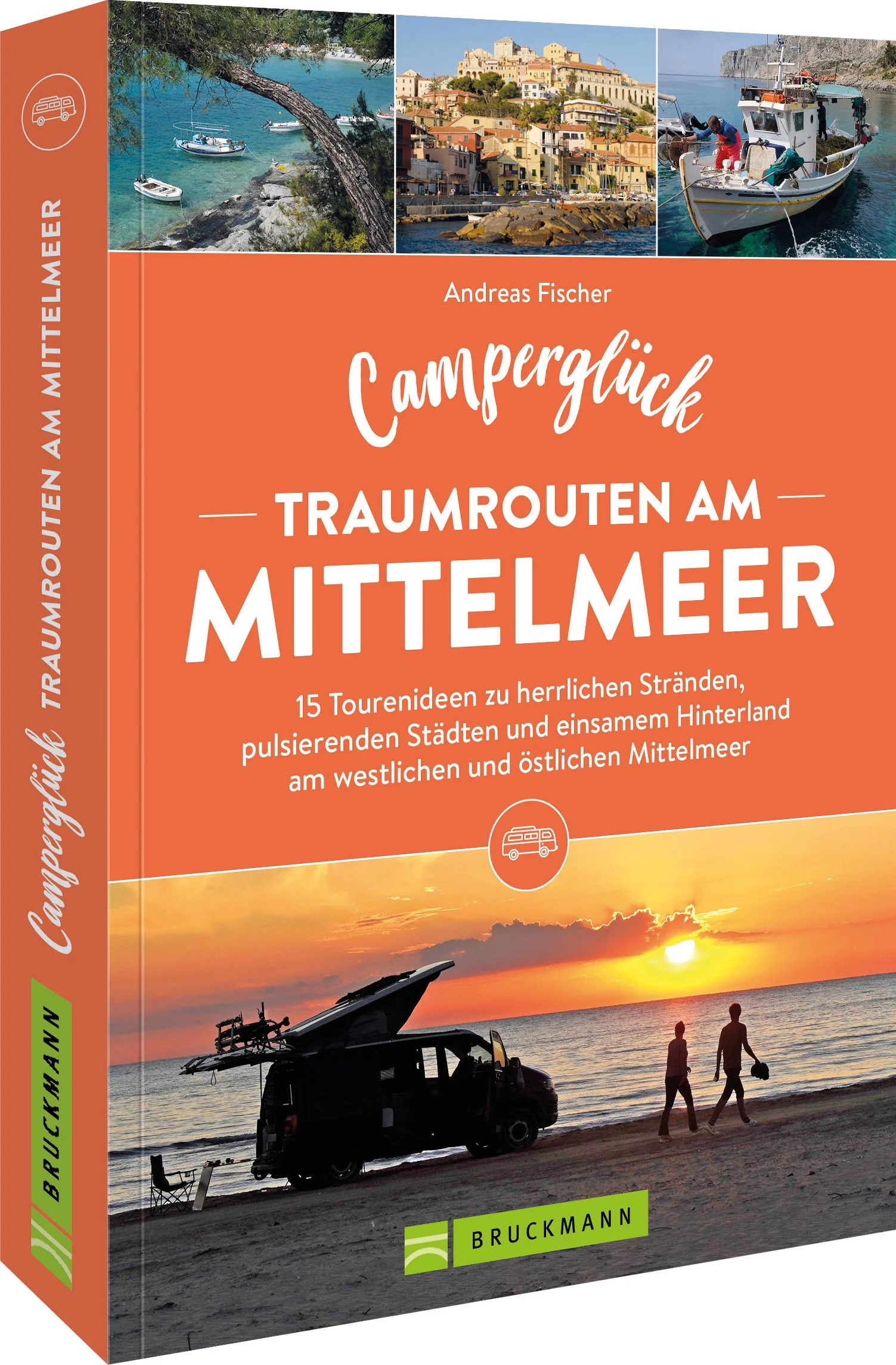 Ein Campervan muss ans Meer! Wenn Sie auch dieser Meinung sind, liegen Sie mit unserem Reiseführer zu den schönsten Wohnmobiltouren rund ums Mittelmeer goldrichtig. Er führt Sie kundig von Genua über die Côte d‘Azur und die Costa Blanca bis nach Gibraltar, alternativ den ganzen italienischen Stiefel entlang bis nach Sizilien. Oder Richtung Osten über Slowenien, Kroatien und Albanien bis zum Peloponnes. Jetzt müssen Sie sich nur noch entscheiden!