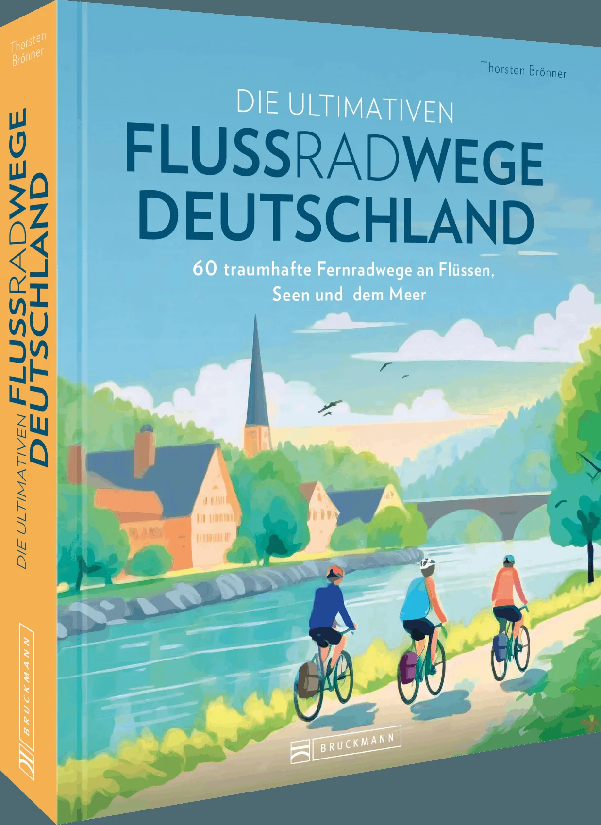 Alles im FlussEin Fahrradbuch für Genussradler: entlang von Elbe, Rhein, Main, Weser, Donau und Co. Einmal quer durch die schönsten Ecken der Heimat radeln.Über 300 Radfernwege durchziehen Deutschland, die schönsten führen entlang von Flüssen. Egal ob Ems, Spree, Mosel, Altmühl oder Isar: Meist geht es eben dahin. Neben den großen Klassikern führt dieser Bildband auch auf bislang weniger entdeckten Flussradwegen durch Deutschland. Es locken ruhige Landpartien ebenso wie trubelige Städte. Dann folgt wieder Natur – und immerzu dahinströmendes Wasser. 50-mal Heimat entdecken, 60-mal staunen. Ein Kompendium der deutschen Flussradwege – jeder mit eigenem Charakter Alle Strecken von einem kundigen Reiseautor und Fotografen selbst erfahren Mit praktischen Reiseinfos und GPS-Tracks zum Download