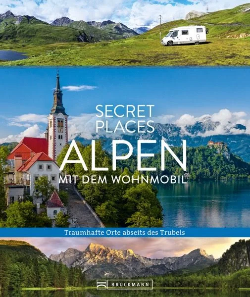 Camping in den Alpen – Erleben Sie Alpenabenteuer mit dem Wohnmobil Die Alpen sind ein wahres Paradies für Outdoor-Enthusiasten und Campingliebhaber gleichermaßen. Warum also nicht beides miteinander kombinieren?In unserem Secret Places Alpen Reiseführer haben wir ein einzigartiges Kompendium aus Geheimtipps zusammengestellt, um Ihnen die versteckten Perlen der Alpen in Bayern, Österreich, Südtirol und der Schweiz näherzubringen. Wir nehmen Sie mit auf aufregende Abstecher nach Frankreich, Liechtenstein und Slowenien, um Ihnen die Vielfalt dieser atemberaubenden Region näherzubringen.Für all diese hidden secrets haben wir die schönsten Stell- und Campingplätze handverlesen ergänzt, damit Sie die Natur in vollen Zügen genießen können, ohne von Menschenmassen überlaufen zu werden. Tauchen Sie ein in die faszinierende Welt der Alpen, und erleben Sie unvergessliche Abenteuer mit Ihrem Wohnmobil. Ihr nächstes Alpenabenteuer beginnt hier! Alpen neu entdeckt: wunderschöne, unbekannte Reiseziele Wanderungen, Kultur & Städtetrips: für jeden etwas dabei! Mit zahlreichen Geheimtipps & nützlichen Adressen