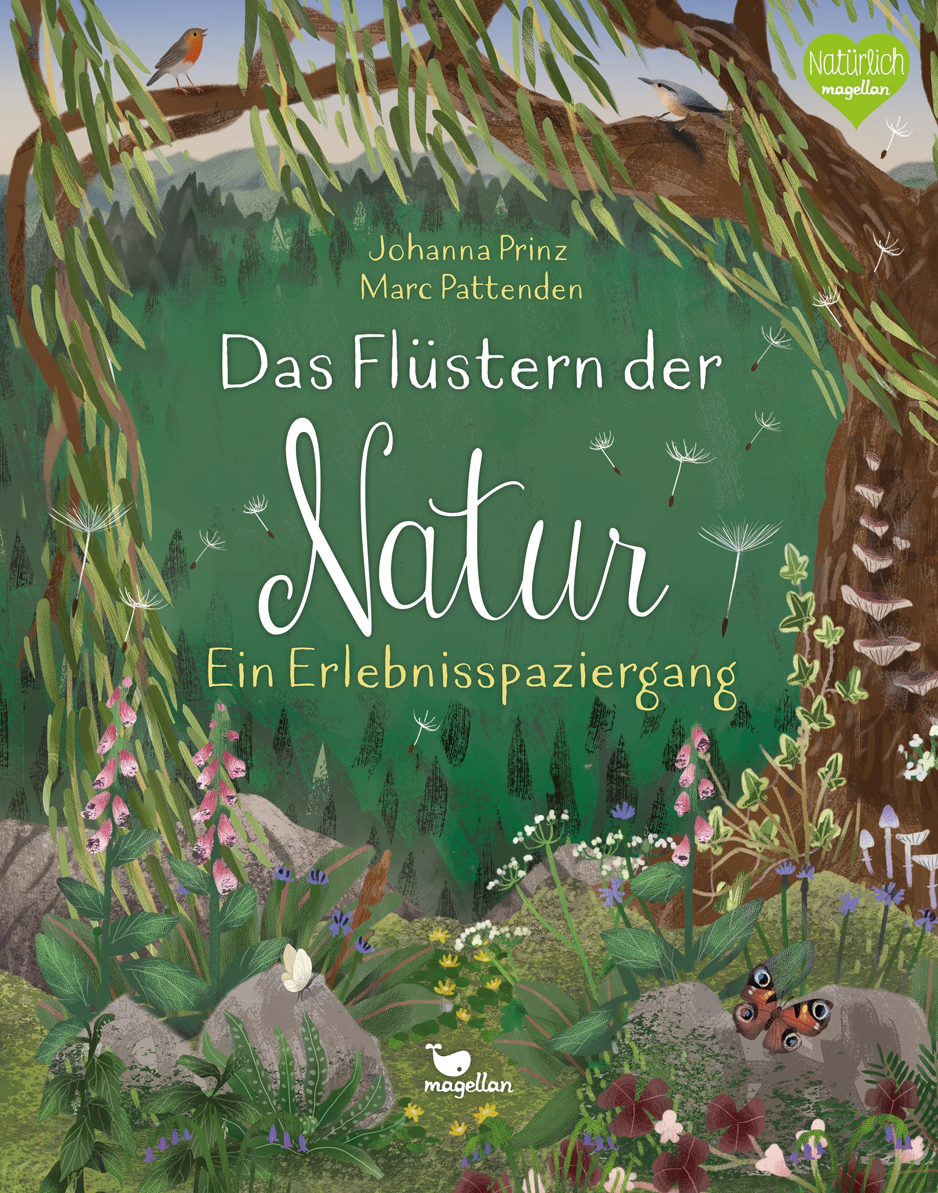 Ein besonderes Bilderbuch, das zu einer Reise durch die natürlichen Lebensräume Wald, Wiese, See, Fluss, Meer, Berge, Stadt, Park und Garten einlädt.   Im Lärm und der Hektik des Familienalltags vergessen wir oft, innezuhalten, durchzuatmen und uns all die kleinen Wunder bewusst zu machen, von denen wir umgeben sind. Dieses großformatige, atmosphärisch illustrierte Sachbuch lädt ein zu einem achtsamen Erlebnisspaziergang: In stimmungsvollen Bildern tauchen wir ein in die Natur vor unserer Haustür.