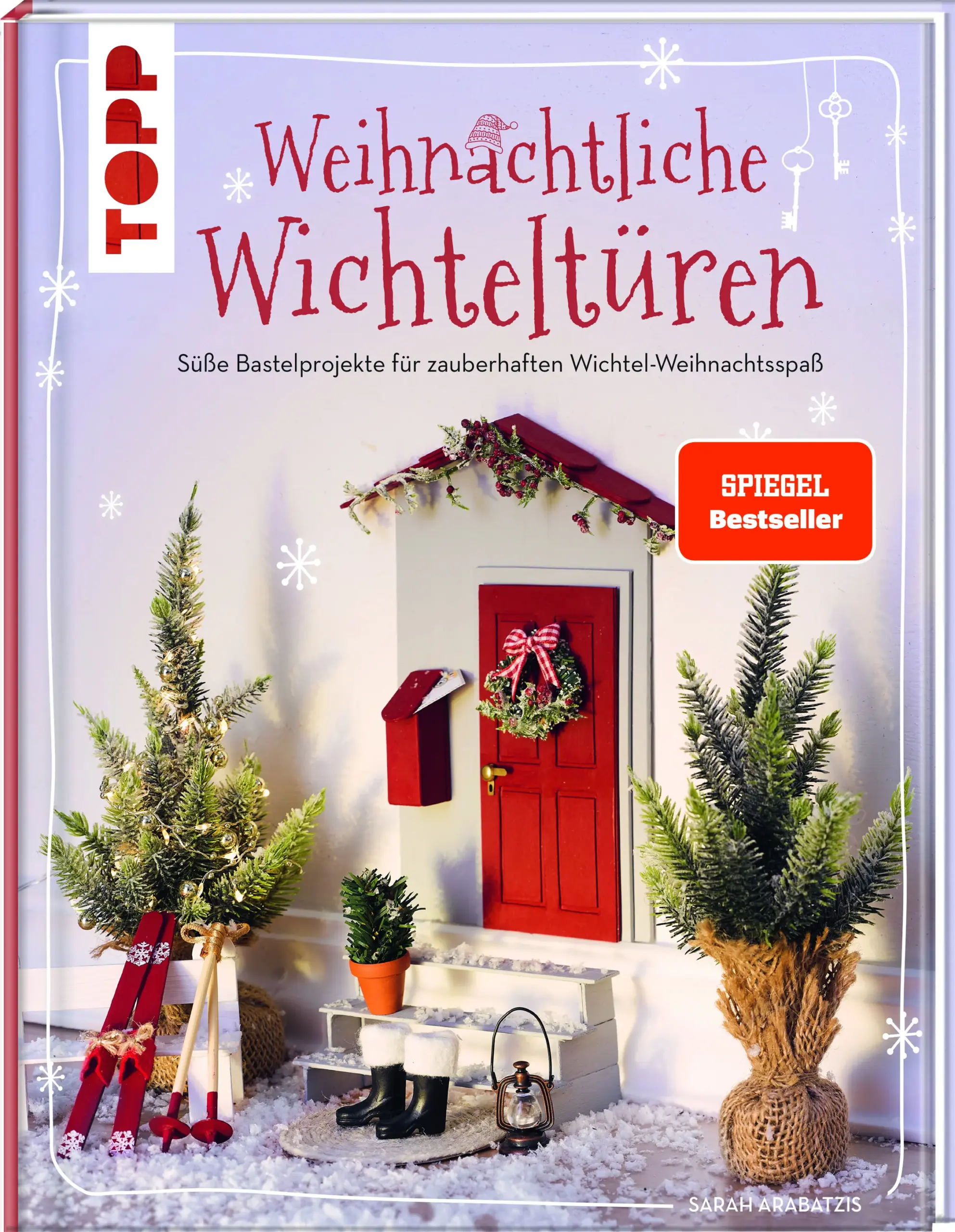 Lassen auch Sie an Weihnachten einen Wichtel bei sich einziehen und bereiten Sie der ganzen Familie ein magisches Weihnachtsfest! Egal ob Sie ganz neu in das Thema einsteigen oder bereits einen Wichtel-Mitbewohner haben - dieses clevere Buch mit viel Herz von Autorin Sarah Arabatzis (@allaround.wichtel) ist der perfekte Begleiter durch die Wichtel-Weihnachtszeit. Es liefert neben süßen Wichteltür-Anleitungen viele schnelle kleine Bastelideen für winzigkleine Wichtel-Accessoires, tolle Tipps für Wichtelbriefe und magische Inspirationen zu Wichtel-Aktivitäten. Lassen Sie die die Wichtelwelt zum Leben erwachen und starten Sie eine Familientradition, an die sich alle gerne erinnern werden.