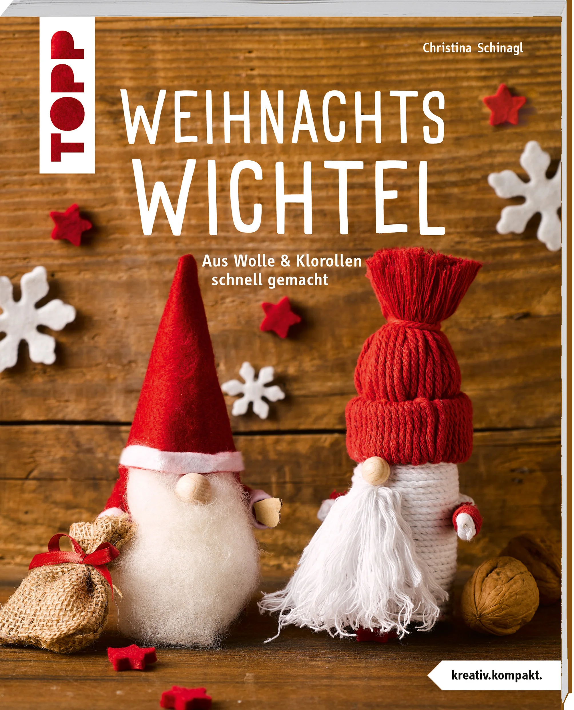 Du willst auch Wichtel in deinem Zuhause einziehen lassen? Nichts leichter als das! Mit einer leeren Klorolle, etwas Wolle, einer Holzperle und etwas Kleber bastelst du im Handumdrehen niedliche Weihnachtswichtel. Mit Zipfelmützen, Pudelmützen, Hüten, Bärten und anderen Accessoires kannst du dir eine ganze Wichtelschar kreieren: Als Tischdeko, auf dem Regal oder dem Sideboard oder als Geschenk.NikolauswichtelWaldwichtelSternewichtel Schneeflockenwichtel