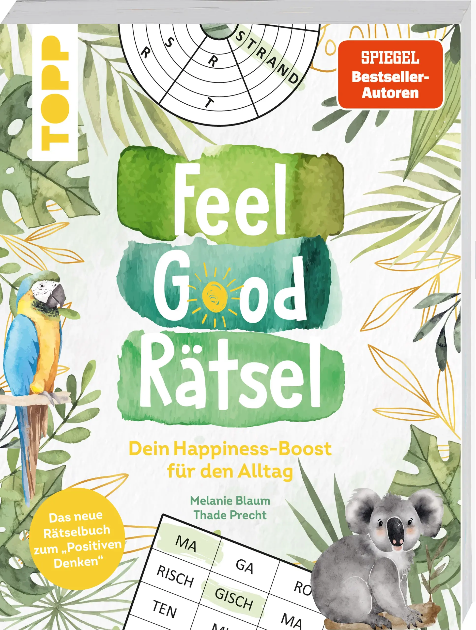 Diese kreativen Gute-Laune-Rätsel lassen dich beim Rätseln entspannen und wirken sich nachweislich positiv auf deine Stimmung aus!Entdecke in diesem zweiten Band die erfolgreichen »Feel Good Rätsel«: Die mit wunderschönen Watercolor-Illustrationen gestalteten Rätsel sorgen für gute Laune und eine luftig-leichte Entspannung. Genieße die kleine Auszeit und schalte ab von deinem Alltag und dem Trubel um dich herum. Das bietet das Buch:Über 100 Gute-Laune-Rätsel in 12 RätselartenHandgemachte Rätsel auch für beginnende RätselfansWohlfühlmomente zum AbschaltenFrustfreies rätselnLösungen zu allen Rätseln am Ende des BuchsOb für unterwegs, zum Verschenken oder einfach nur für dich: Positive Gedanken sind bei diesem Rätselbuch garantiert.