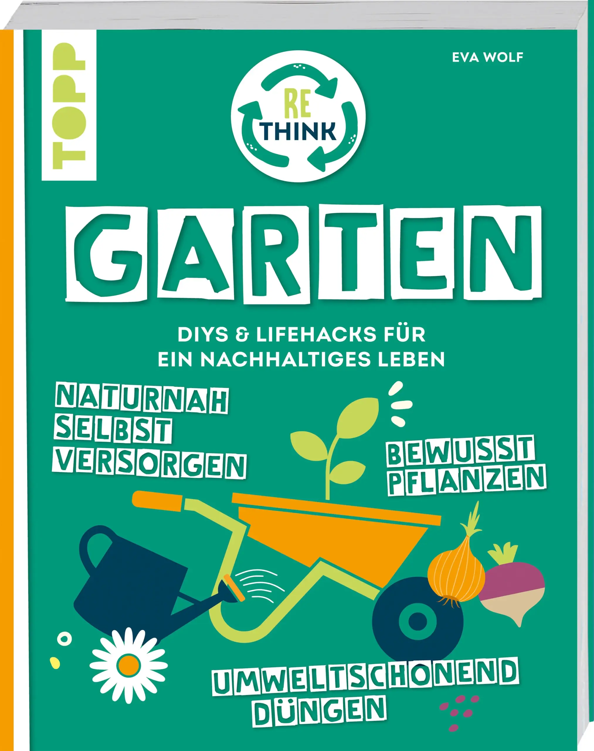 Grüner Daumen für eine grünere Welt!Unsere Welt verändert sich und es liegt an uns, die Natur zu schützen und zu bewahren. Dieses Buch zeigt dir, wie du deinen Garten in eine blühende Oase verwandelst, die im Einklang mit der Natur existiert. Denke Gartenarbeit neu und erfahre auf 160 Seiten mehr über: 🌱 umweltfreundliche Anbaumethoden, die den Boden schonen und die Artenvielfalt fördern🌱 wassersparendes Gießen🌱 Selbstversorgung mithilfe von Mischkulturen🌱 natürliche Schädlingsbekämpfung ohne Chemikalien🌱Upcycling für GartenprojekteViele praktische Anleitungen und überraschende Lifehacks helfen dir, deinen Garten in einen Ort der Harmonie zwischen Mensch und Natur zu verwandeln. Egal wie groß oder klein dein Garten (bzw. Balkon) ist und wie viel Erfahrung du auf dem Gebiet hast - jeder Schritt zu mehr Umweltbewusstsein und Nachhaltigkeit ist ein Schritt in eine grünere Zukunft!Ebenfalls in der Reihe erhältlich: Rethink DIYRethink HaushaltRethink ModeRethink Essen