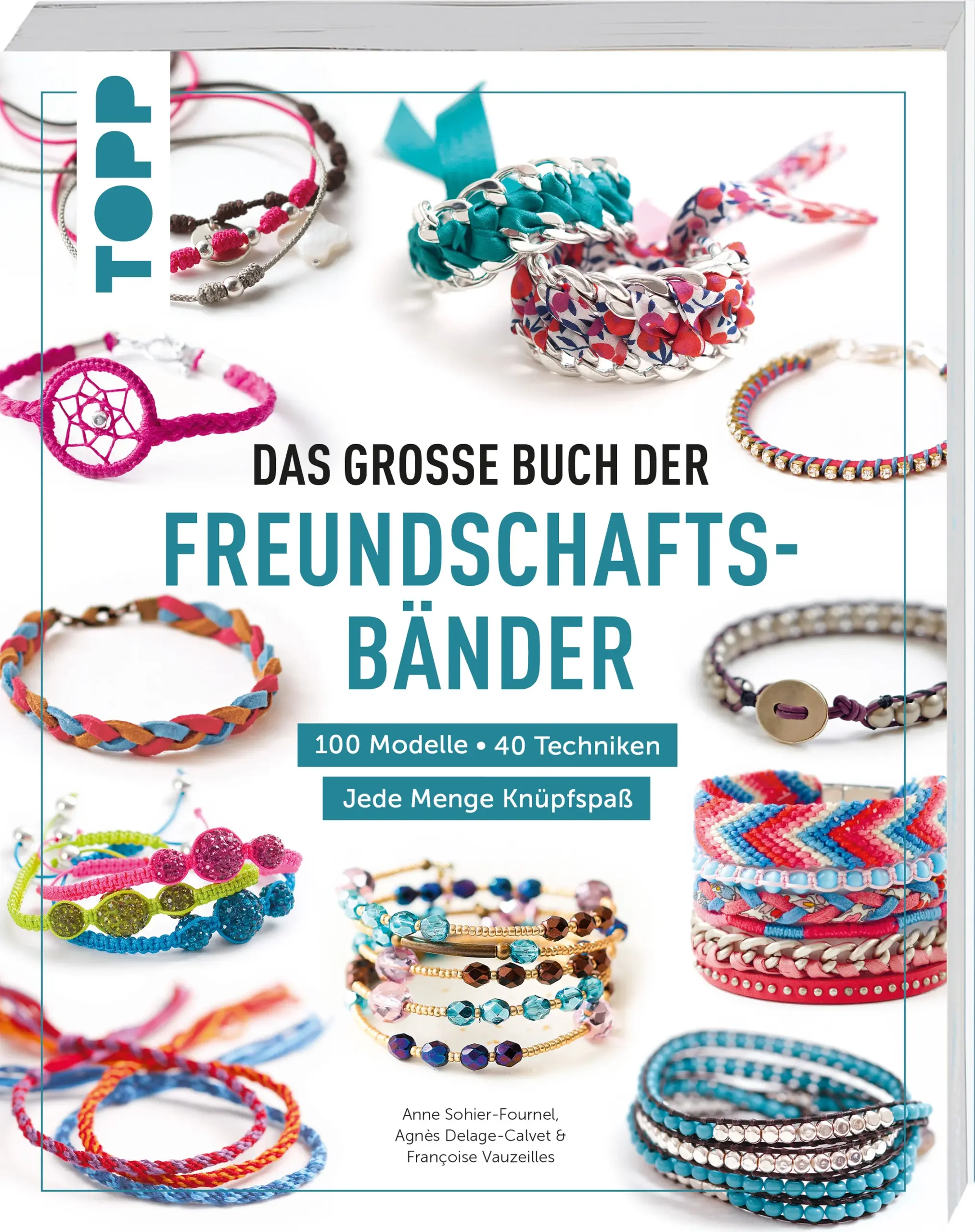 Wir lieben Freundschaftsbänder!In diesem umfassenden Buch zum Thema Freundschafts-Armbänder knüpfen sind mehr als 100 abwechslungsreiche DIY-Projekte zu finden, die ganz einfach nachgeknüpft werden können.  Das erwartet dich:Freundschaftsbänder Perlenarmbänder Traumfänger-ArmbänderWickelarmbänder Shamballa-Armbänder Panzerarmbänder Kumihimo-Armbänder Rosenkranz-ArmbänderParacord-ArmbänderPeyote-ArmbänderManschetten-Armbänder 