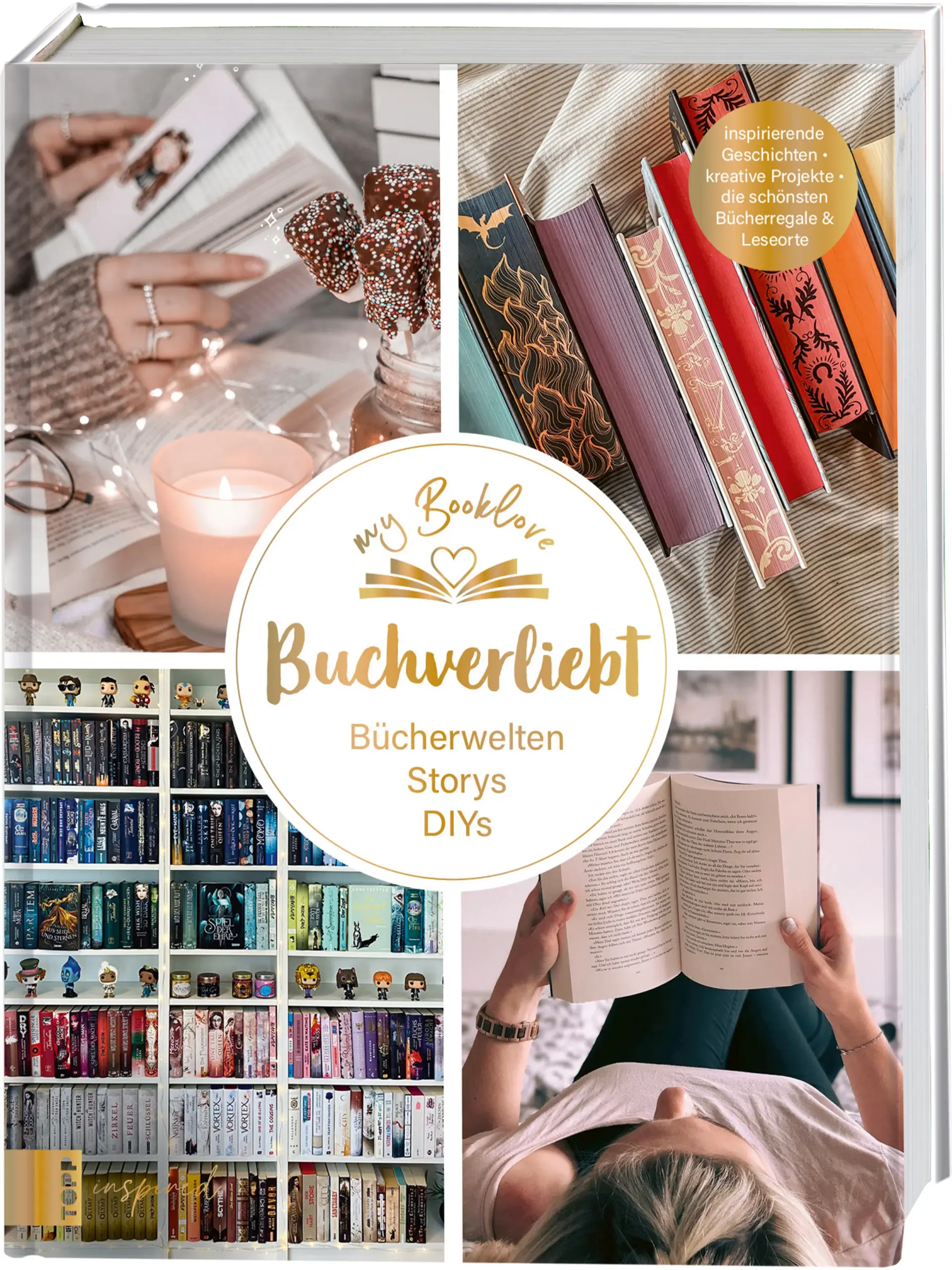 Bücher sind nicht nur Geschichten, sondern auch Freunde, die uns begleiten, trösten und inspirieren. Jedes Buch, das wir lesen, ist eine Reise zu uns selbst und in andere Welten, und Lesen ist eine Leidenschaft, die uns verbindet und uns immer wieder aufs Neue fasziniert. In diesem liebevoll gestalteten, mit einem hochwertigen Farbschnitt ausgestatteten Buch lernst du rund 30 Autor*innen und Leser*innen aus der Buch-Community kennen, die dich in ihre Bücherwelt mitnehmen. Lass dich von wunderschönen Bücherregalen (Shelfies) und kreativen Ideen inspirieren, finde dich in lustigen Anekdoten aus dem Leben eines Bücherwurms wieder und werde Teil der Gemeinschaft. Das erwartet dich: Beiträge von rund 30 Autor*innen, Blogger*innen und Leser*innen Rezepte, kreative DIY-Ideen, Challenges und Co. rund um Bücher Geschichten über das Lesen, Schreiben, Rezensieren, Sammeln und Kaufen von Büchern, über Leseorte, Bücherregale, Schmuckausgaben, Buchevents u. v. m. mit vielen Inspirationen und Anregungen inklusive Vorwort von Bianca IosivoniMit dabei sind: Aleksandra Dimoska aka @acedimskiAndreas Dutter aka @andreasdutterAylin Michailis aka @buchdateBianca Wege aka @waystowrite_Carina Siegmund aka @cherrieleinreadsCatalin Schweickard aka @cataslittlelibraryFranziska Hornhues aka @buecher_traumerinHannah Schepmann aka @hannahschepmannJannik Unger aka @readandfitJasmina Weber aka @traumwelt.lesenJennifer Baumgartl aka @jennis_chapterJulia Holz aka @julezreadsJulia Kuhn aka @july_readsJuliane Maibach aka @juliane.maibachKara Atkin aka @kara.atkinKristin Offhauß aka @hanging_in_booksLily S. Morgan aka @lilys.wortweltLisa Premm aka @lisa_buecherliebeMaria Hamberger aka @maryandherlibraryMaria Janßen aka @fernwehweltenNasti Savic aka @bows_and_fairytalesNicole Lenhardt aka @buchtatzenSabrina Beyer aka @buecher_wuermchen_Sabrina Schneider aka @brinalovesbooksSina Brings aka @eineweltausworten Stefanie Hasse aka @stefaniehasseTabea Grunert aka @tabeajoannaVivien Feder aka @vivisreading_yourney