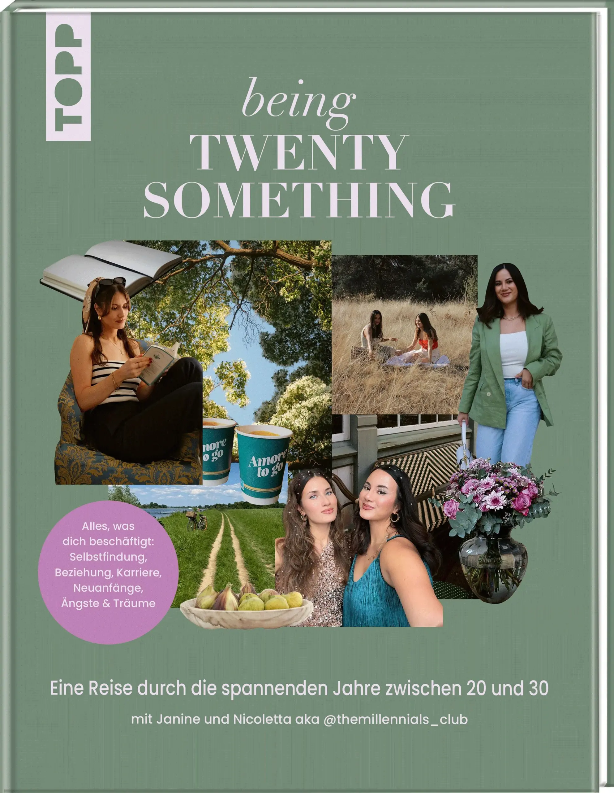 Antworten auf all deine Fragen rund um Liebe, Freundschaft, Beruf, Finanzen, Zukunft & Co.Bist du bereit für die aufregende, chaotische und manchmal auch herausfordernde Zeit deiner 20er? In diesem Ratgeber findest du den perfekten Begleiter durch alle Höhen und Tiefen dieser besonderen Lebensphase.Ob Fragen rund um Beziehung, Liebe und Freundschaft, Angst vor Veränderungen und Neuanfängen oder Unsicherheiten in Bezug auf Ausbildung, Berufseinstieg, Karriere oder Finanzen – in diesem Buch findest du Tipps, Ratschläge und Geschichten zu allen Themen, die dich beschäftigen. Und das aus erster Hand von Janine und Nicoletta, die selbst mitten in ihren 20ern stecken. Janine und Nicoletta haben auf ihrem Instagram-Kanal @themillennials_club einen Safe Space geschaffen, an dem sie offen über alles sprechen, was sie in ihrem Leben umtreibt. Die authentischen Geschichten aus ihrem Alltag versammeln sie nun in diesem Buch und zeigen dir damit: Du bist nicht allein! Denn in den 20ern haben wir alle mit ähnlichen Problemen, Unsicherheiten, Fragen und Herausforderungen zu kämpfen. Egal ob es um Liebe, Freundschaft, Beziehungen, Berufswahl, Karriere, Finanzen, Berufseinstieg, Wünsche, Träume, Veränderungen oder Zukunftspläne geht – hier findest du praktische Ratschläge und Tipps, die Janine und Nicoletta aus ihren Erfahrungen gewonnen haben. Die Anekdoten aus dem Leben der Autorinnen und ihrer Community laden zum Schmunzeln, Nachdenken und Wiedererkennen ein. Reflexionsfragen, Denkanstöße und Übungen helfen dir dabei, deinen eigenen Weg zu finden und deine 20er zu meistern. Lass dich von Janine und Nicoletta auf deiner Reise zu dir selbst und durch diesen aufregenden Lebensabschnitt begleiten und hole dir Inspiration und Unterstützung.Das erwartet dich: Geschichten aus dem Leben von Janine, Nicoletta und ihrer CommunityEinblicke in das Leben von Gleichgesinntenalltagstaugliche Tipps, Ratschläge und Learningsmit Reflexionsfragen, Übungen und Denkanstößenperfekt als Geschenk zum Schulabschluss, Ausbildungs-/Studienbeginn oder zum Berufseinstieg 