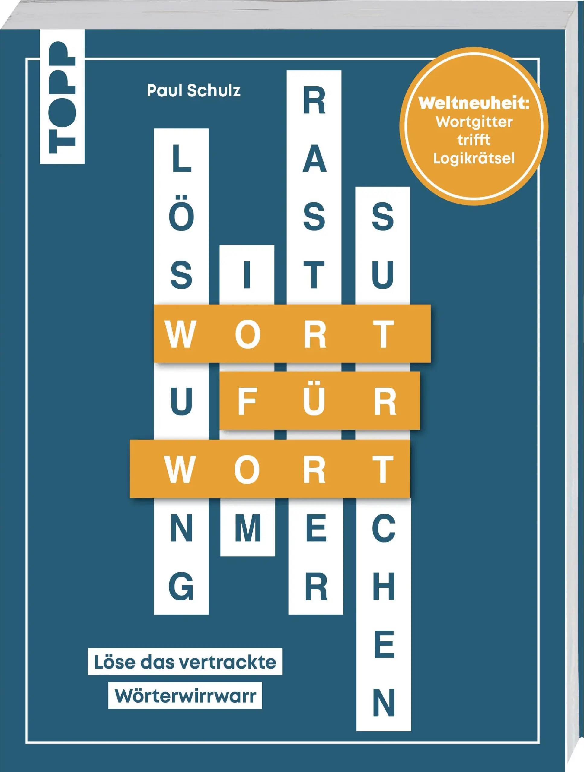 Das pfiffige Wortgitter!Die 145 Logikrätsel lassen garantiert jede Gehirnwindung rauchen. Denn jedes gefundene Wort wird sofort aus dem Wortgitter gestrichen und nun ist guter Rat teuer: Wie lassen sich alle Buchstaben zu sinnvollen Wörtern verbinden? Nach und nach kommen neue kleine Regeln hinzu und lassen keine Langeweile aufkommen. Aber immer gilt: Es gibt nur einen Weg alle Buchstaben unterzubringen und genau das macht den Reiz von Wort für Wort aus!Das erwartet dich:Wortsuche trifft auf Logikrätsel145 Logikrätselenthält verschiedene SchwierigkeitsstufenAltersempfehlung: ab 10 Jahren