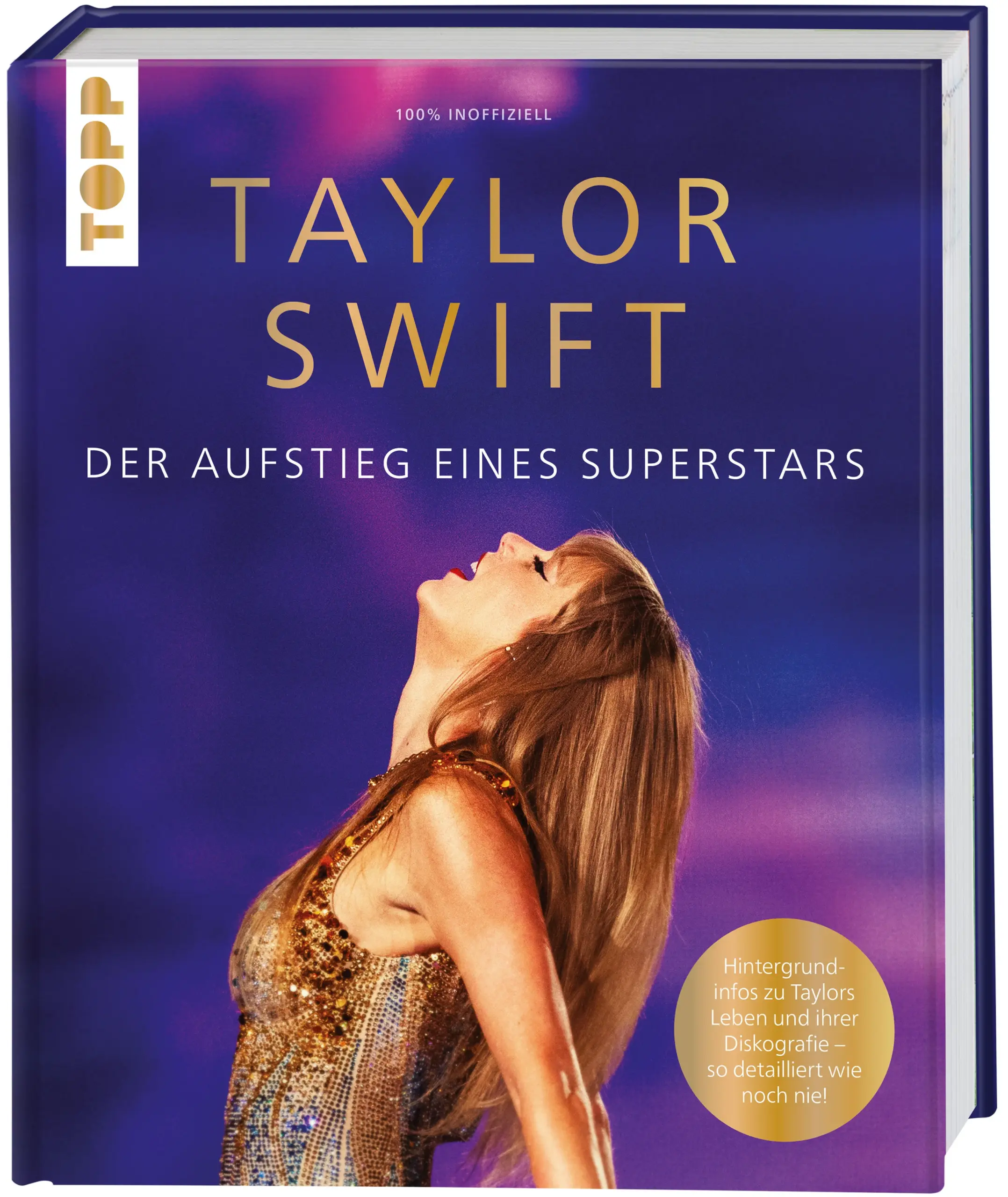 Taylor Swift: Ikone & SuperstarVerfolge Taylors Aufstieg: vom Teenagermädchen mit einer Gitarre und dem Traum, als populärste Sängerin auf den größten Bühnen der Welt zu spielen. Mit dreizehn Alben an der Spitze der Charts ist sie die erfolgreichste Musikerin der Gegenwart und verliert trotzdem niemals die besondere Verbindung zu ihren Fans.Lerne die Frau hinter der Musik kennen und tauche ein in Taylors Welt! Umfangreich bebildert & so detailliert wie noch nie!Das erwartet dich:Ihre Anfänge als junge Sängerin in Nashville Die persönlichen Hintergründe jedes SongsTaylors Version: ihr Kampf mit dem LabelIhr soziales EngagementTeam Taylor: ihr Liebesleben, ihre FreundschaftenTaylors Entwicklung zur StilikoneDie Eras Tour & Taylors Zukunft
