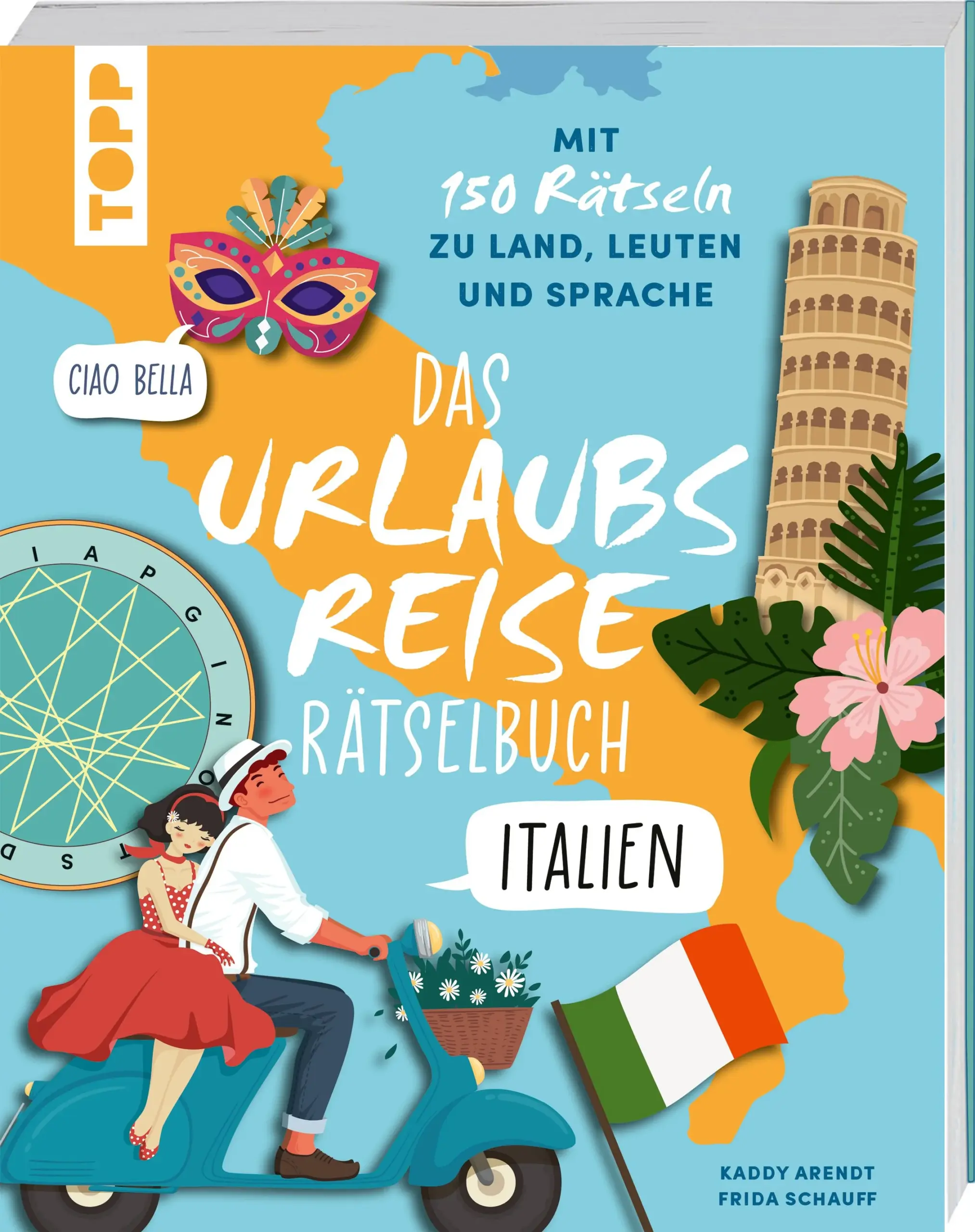 Begib dich auf eine besondere Reise nach Italien mit dieser wunderschön gestalteten RätselsammlungBei diesen thematischen Rätseln kommt waschechtes Urlaubsfeeling auf! Zuhause, um die Urlaubsvorfreude zu wecken? Oder bereits im Urlaub in Italien unterwegs? Dieses Rätselbuch eignet sich perfekt als Geschenk für Reise- und Italien-Fans oder, um dir einfach selbst dein wohlverdientes Urlaubsfeeling zu gönnen.Das erwartet dich:150 Rätsel zu Land, Leuten und Sprachemodern gestaltete Seiten im Scrapbook-Lookvielfältige Rätsel zu den beliebtesten Reisezielen Italiensinkl. LösungsteilAltersempfehlung: ab 12 Jahren