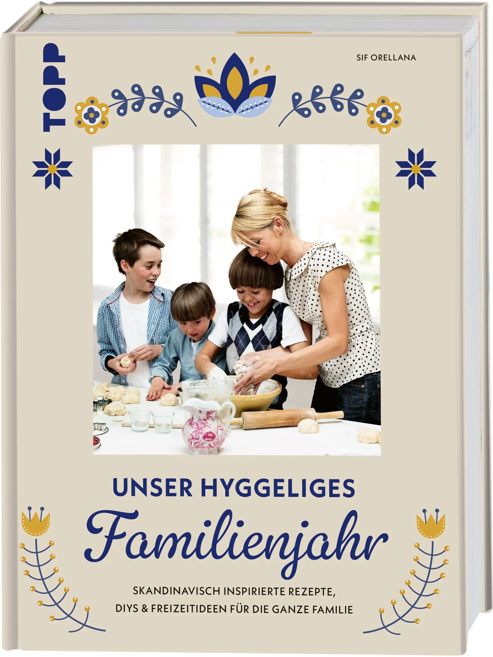 Familienzeit ist Hygge-Zeit!Hygge ist mehr als nur ein Trend - es ist eine Lebenseinstellung, die glücklich macht und viel mit Kreativität zu tun hat. Die dänische Autorin Sif Orellana zeigt, wie man das skandinavische Lebensgefühl in das Familienleben integrieren kann und so für Kinder und Eltern das ganze Jahr über eine tolle gemeinsame Zeit kreiert. Mit zahlreichen Rezepten, Ideen für Aktivitäten drinnen und draußen und kreativen DIY-Projekten.Was euch erwartet:Lieblingsrezepte für die ganze Familieabwechslungsreiche Beschäftigungsideen für drinnen und draußenFamilienspaß für jede Jahreszeitfür alle Fans des dänischen Lebensgefühls